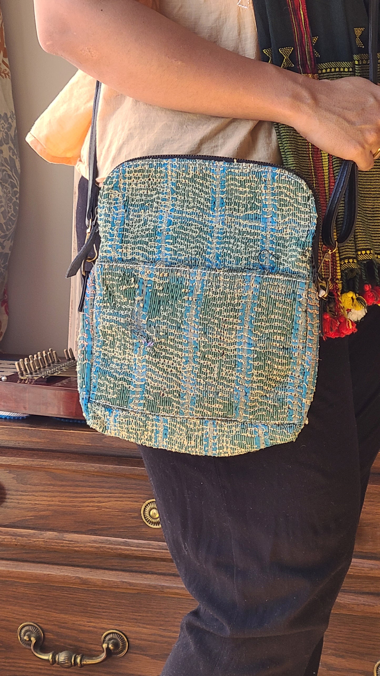 Kantha Sling bag