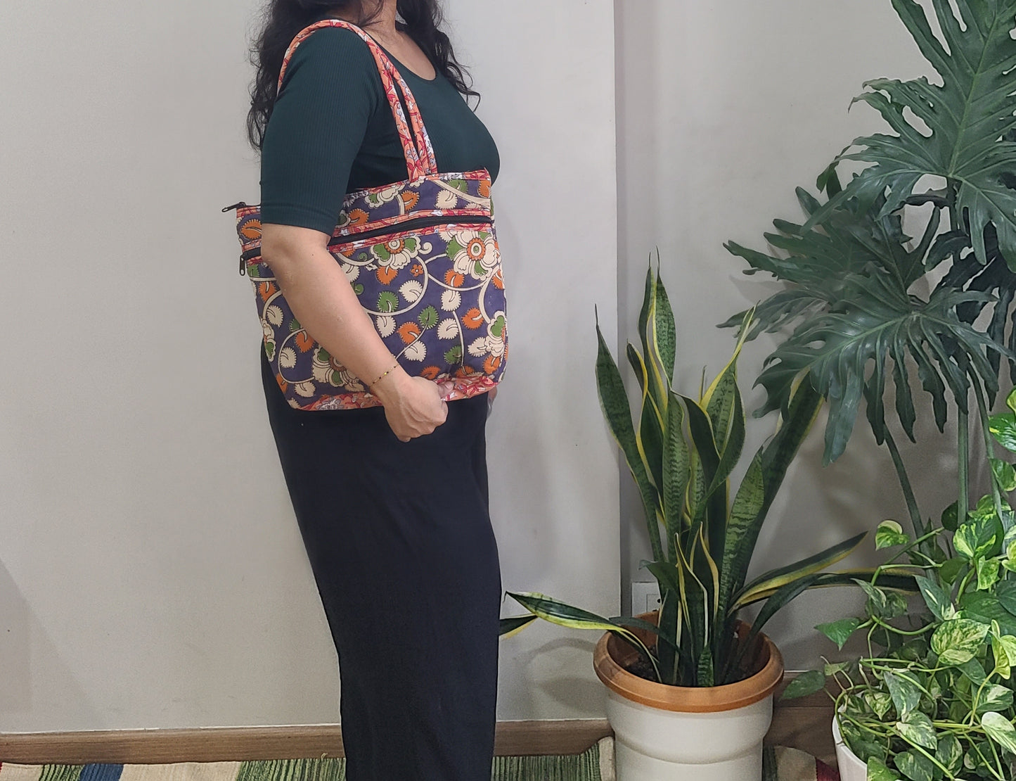 Kalamkari quilted Bags