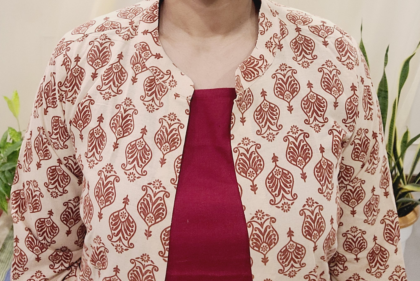 ShivShakti- Women's Sleeveless Dress with Shrug