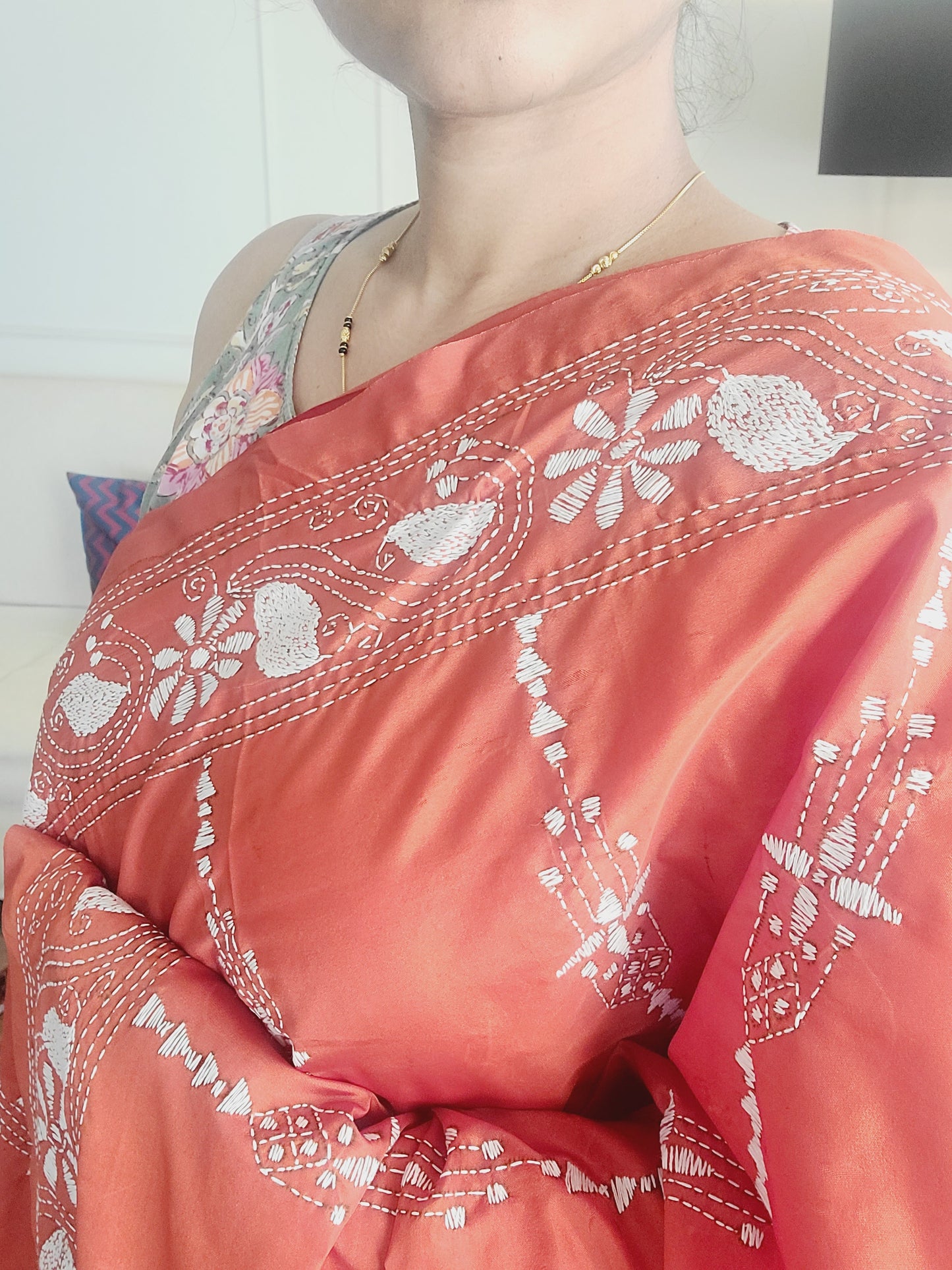 Kantha Silk Sarees