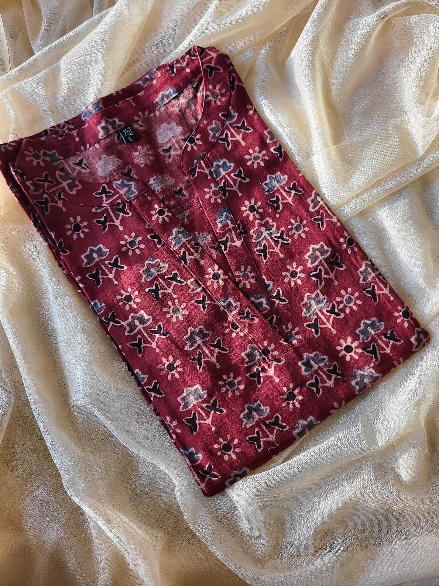 Diva- Ajrakh Casual tops