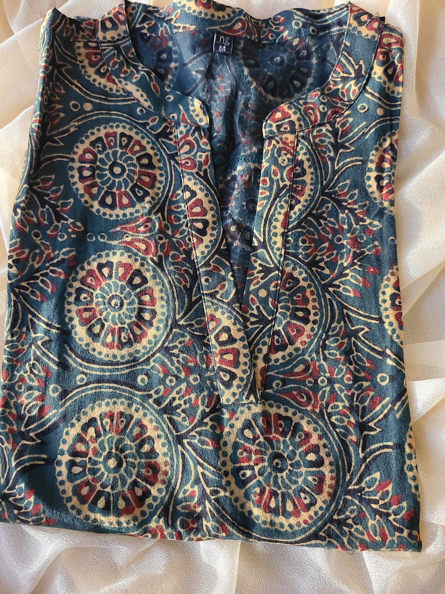 Diva- Ajrakh Casual tops