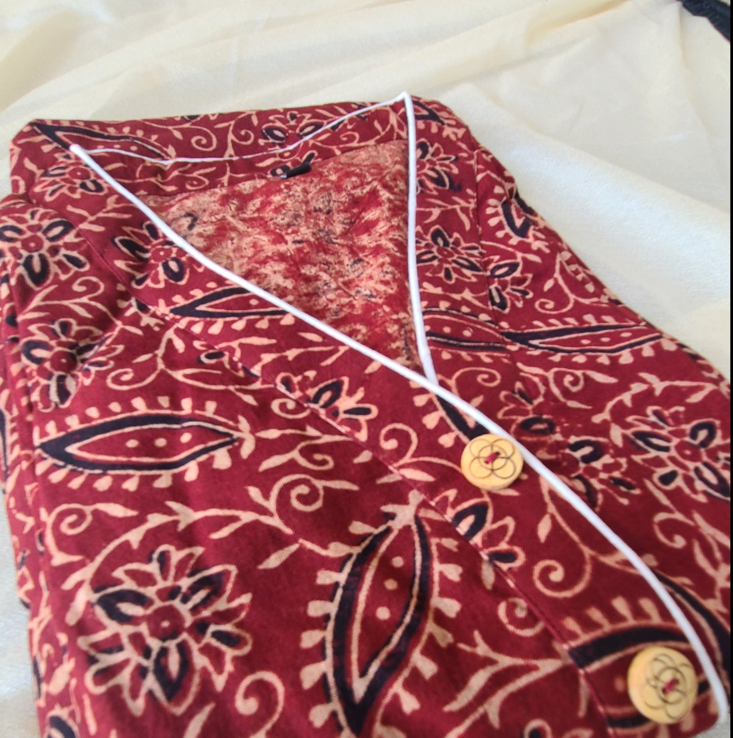 Cotton Bagru printed Long Kurtis
