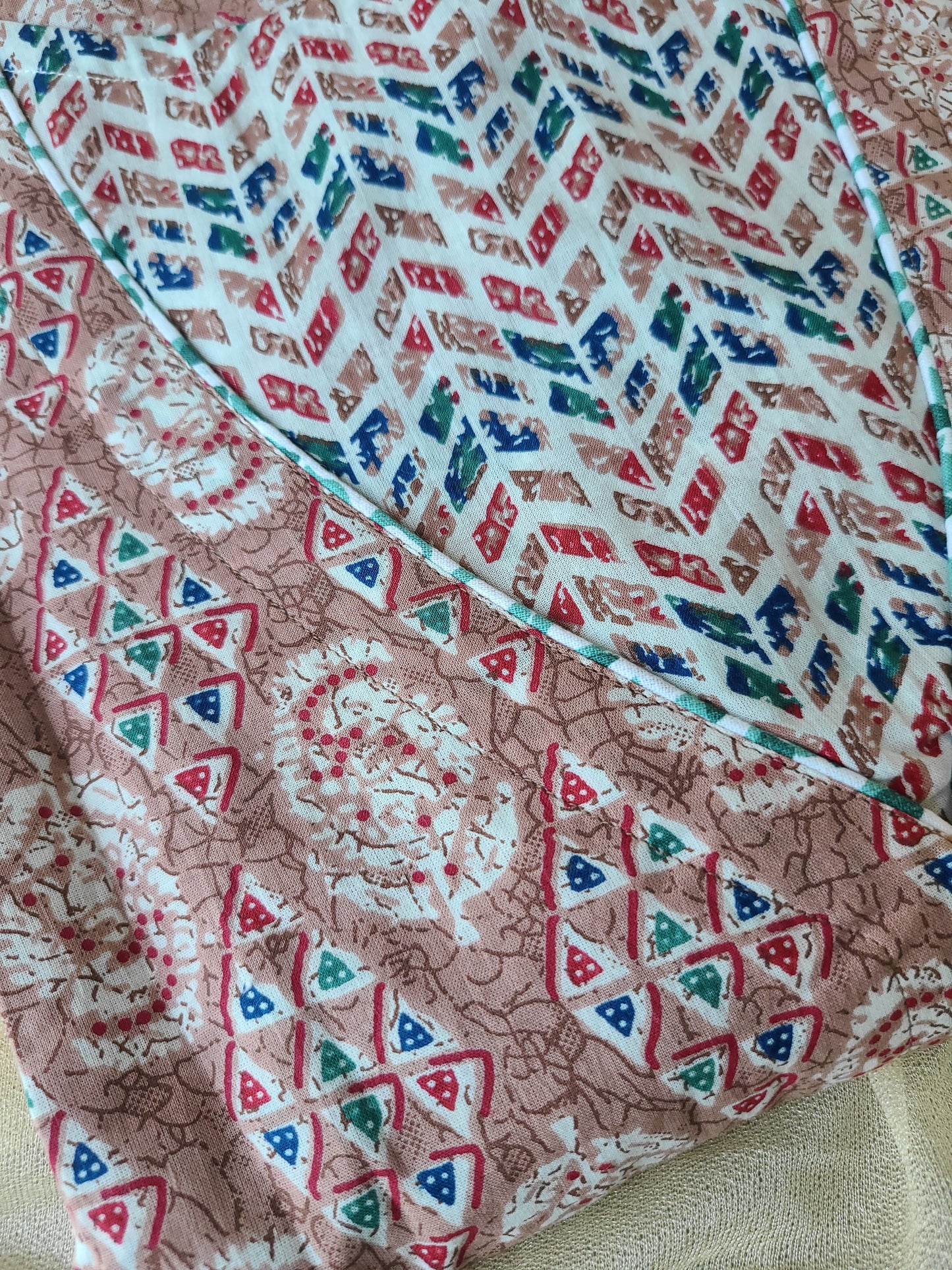 Cotton Bagru printed Long Kurtis