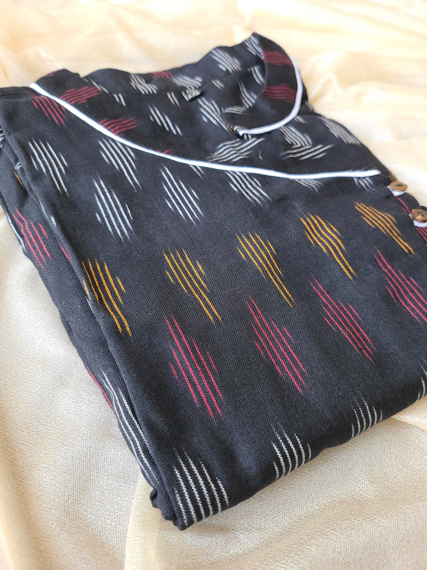 Cotton - Ikkat Long Kurtis