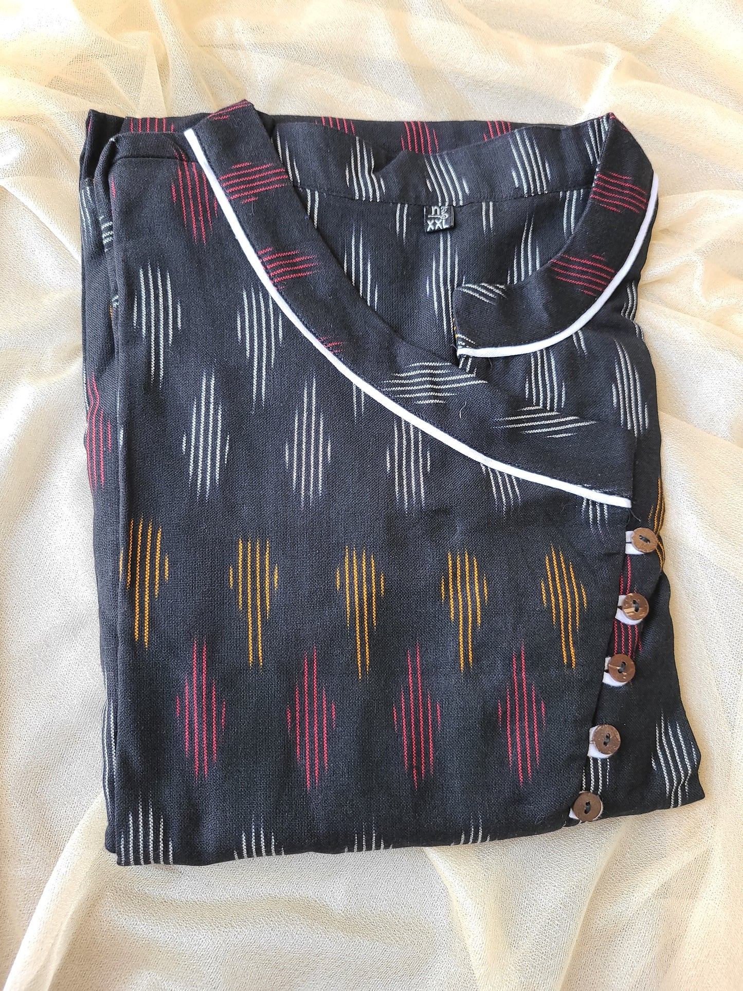 Cotton - Ikkat Long Kurtis