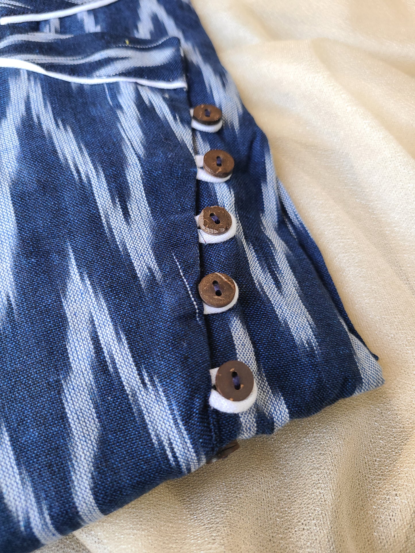 Cotton - Ikkat Long Kurtis