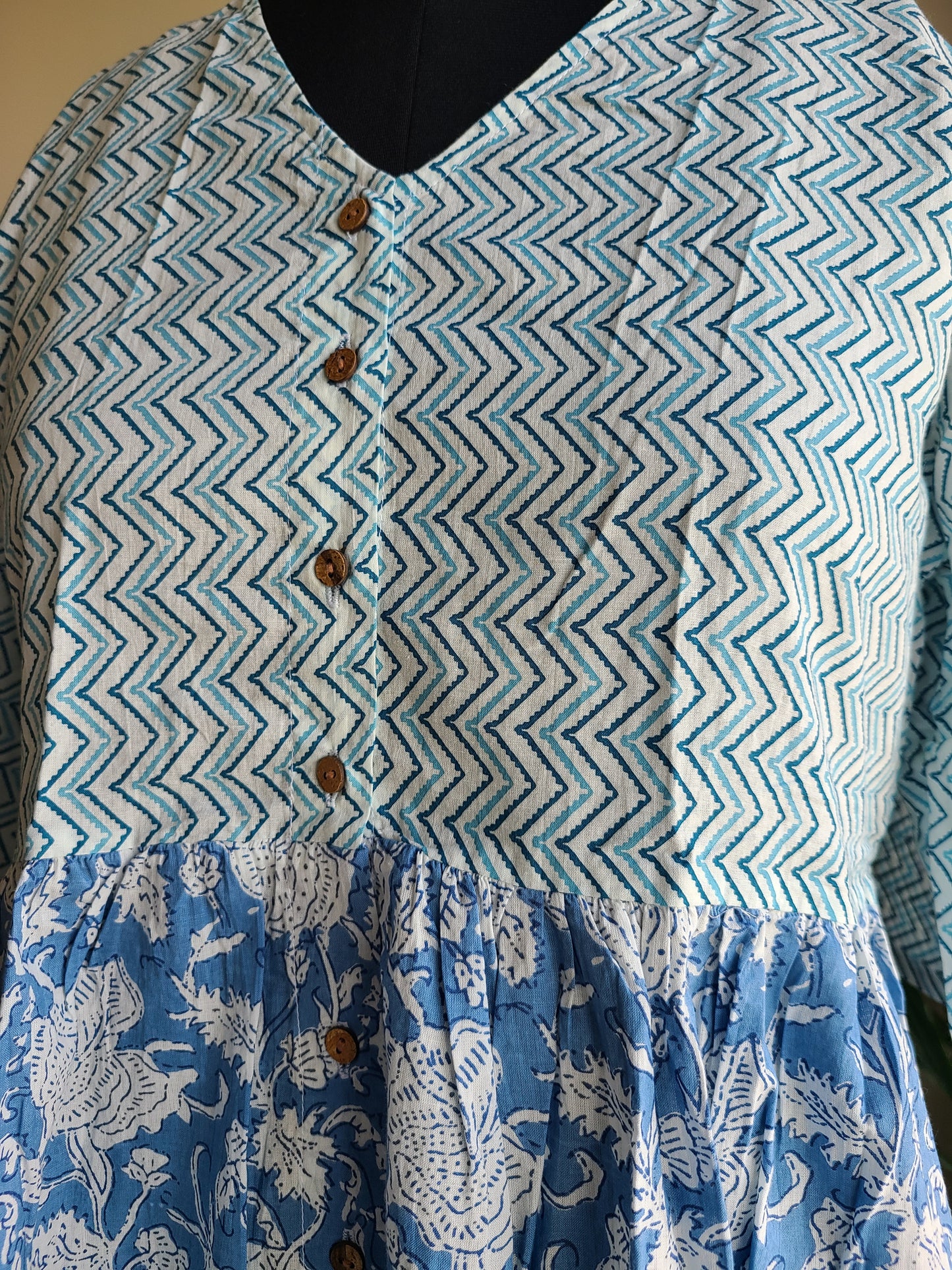 Block printed Dress
