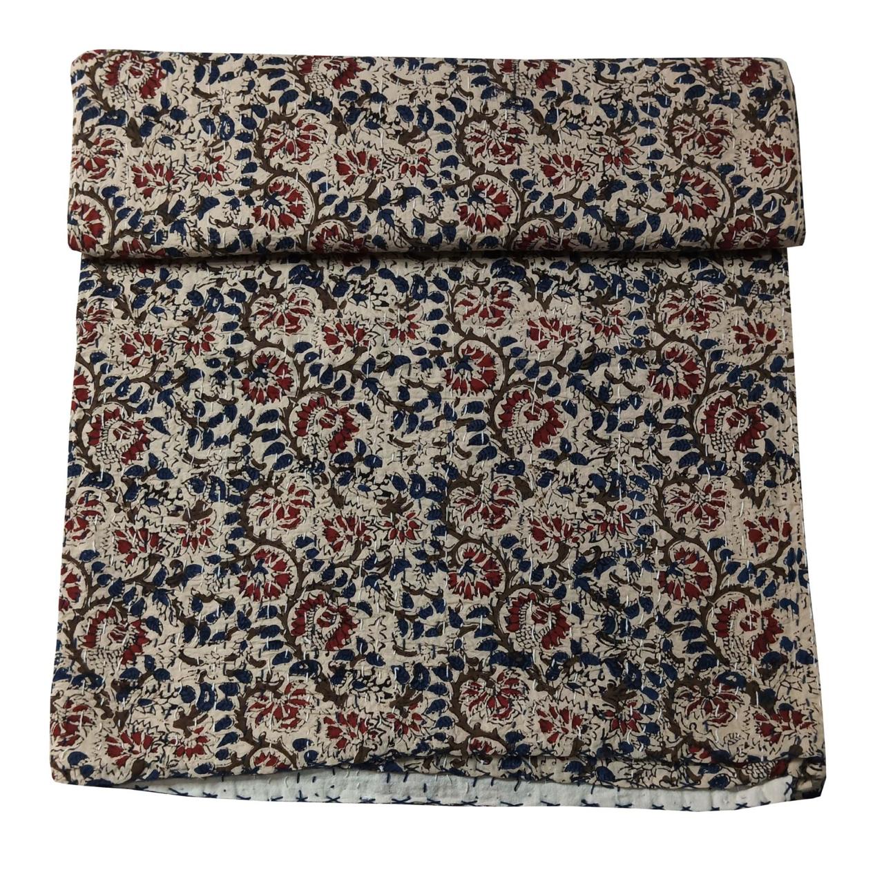 Facebook order - 2 Kantha 90x 60 quilts