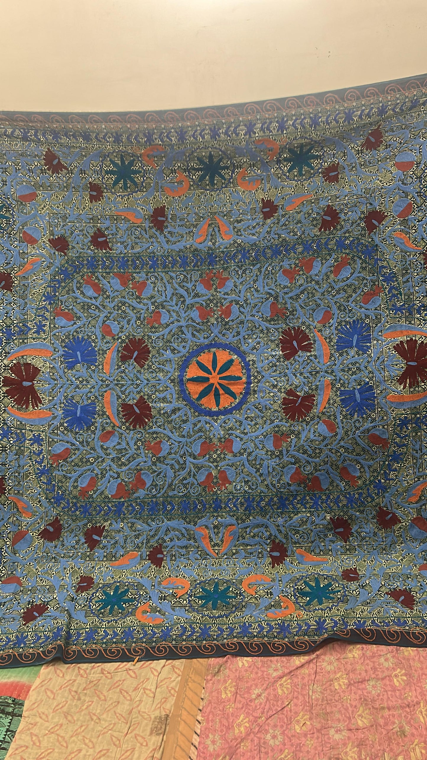 Wholesale order Suzani Ajrakh Quilts 10 , billed for 20kgs