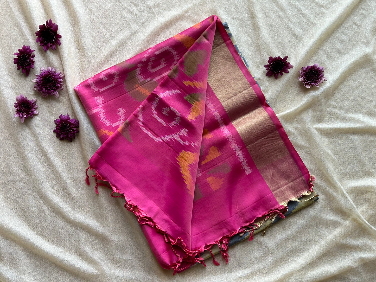Pure Silk handloom Pochampally Sarees