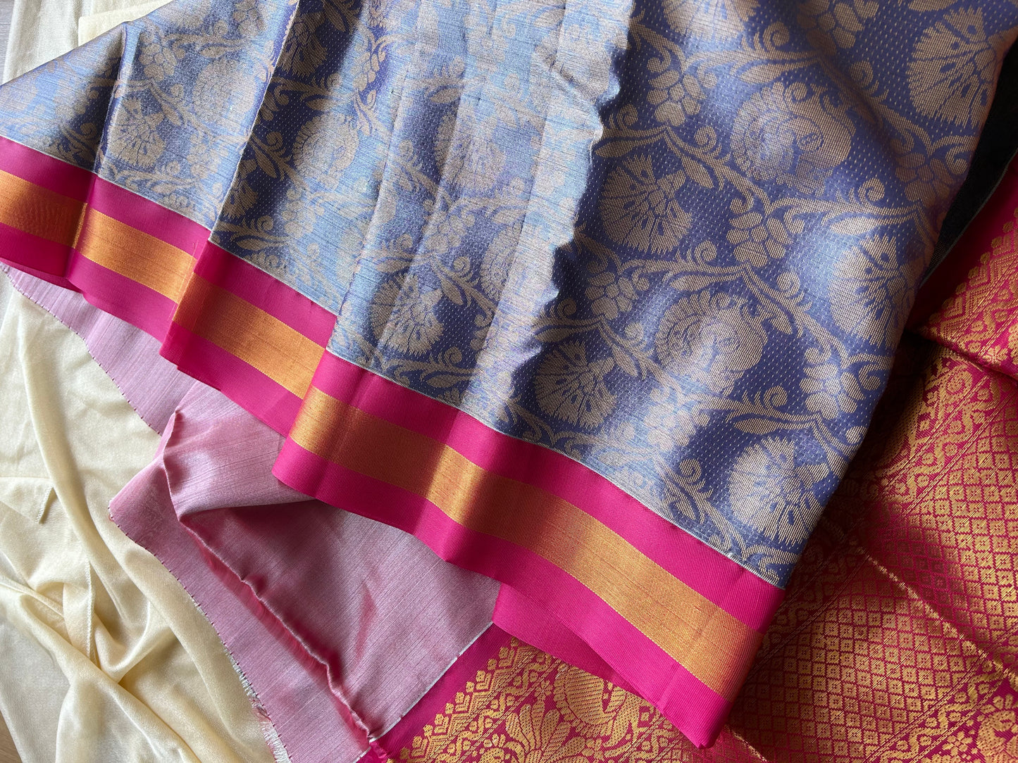 Bangalore Brocade Semi-Silk Sarees