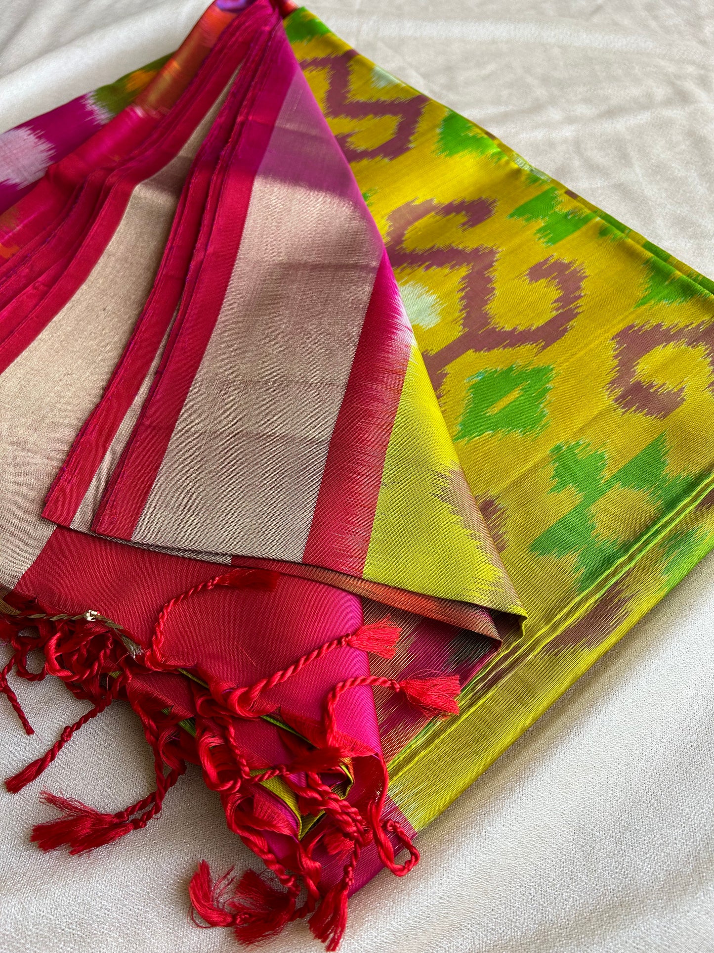 Pure Silk handloom Pochampally Sarees
