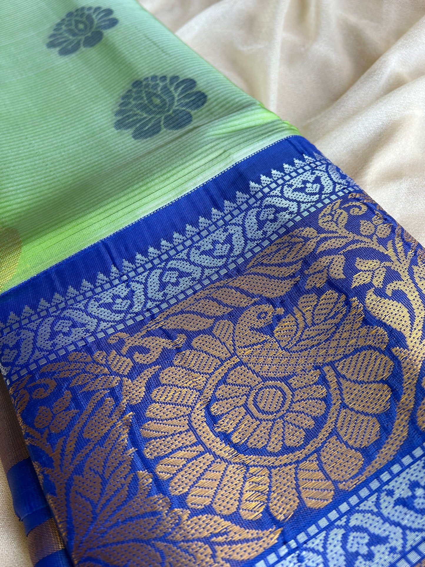 Bangalore Brocade Semi-Silk Sarees