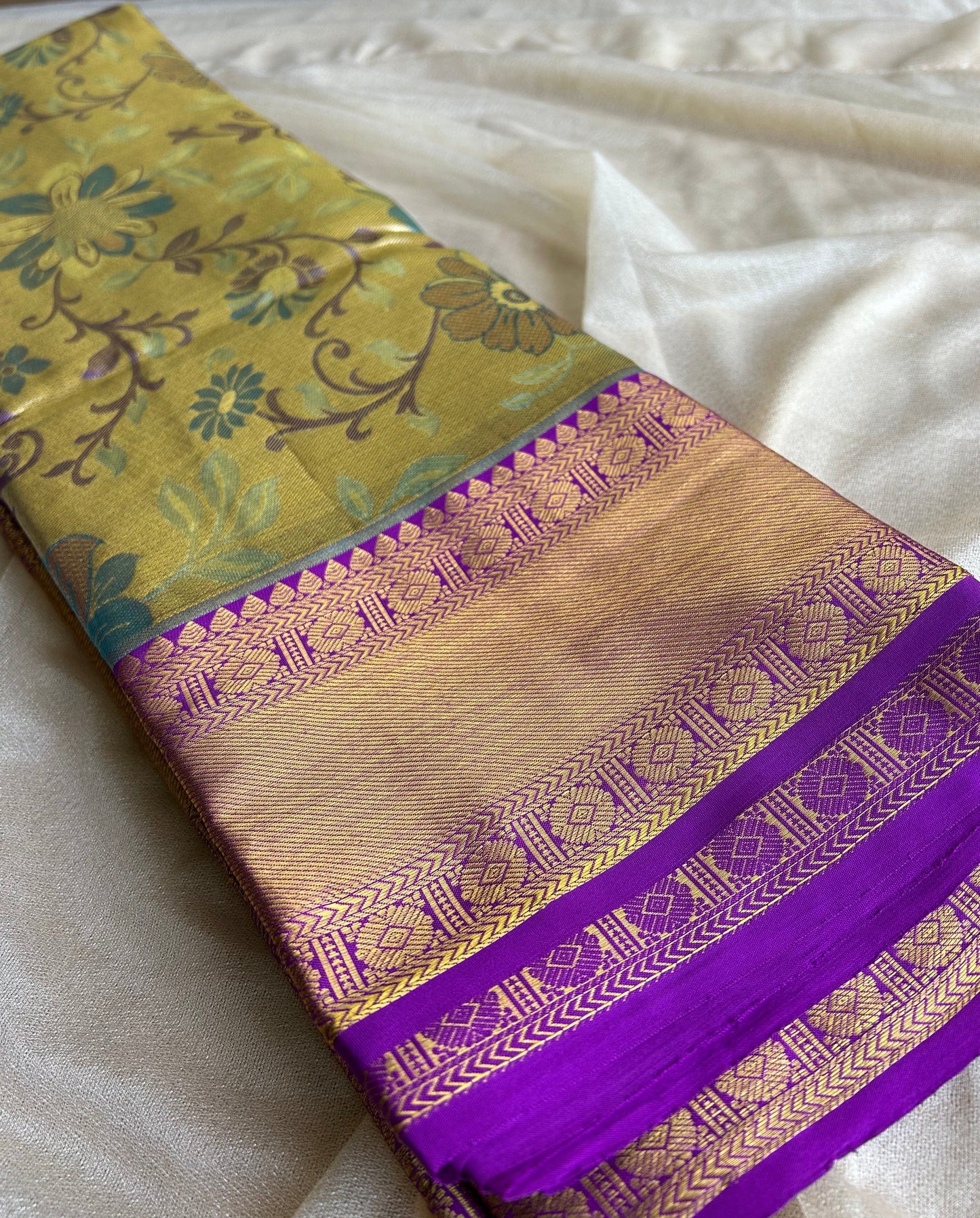 Bangalore Brocade Pure silk Bridal Sarees