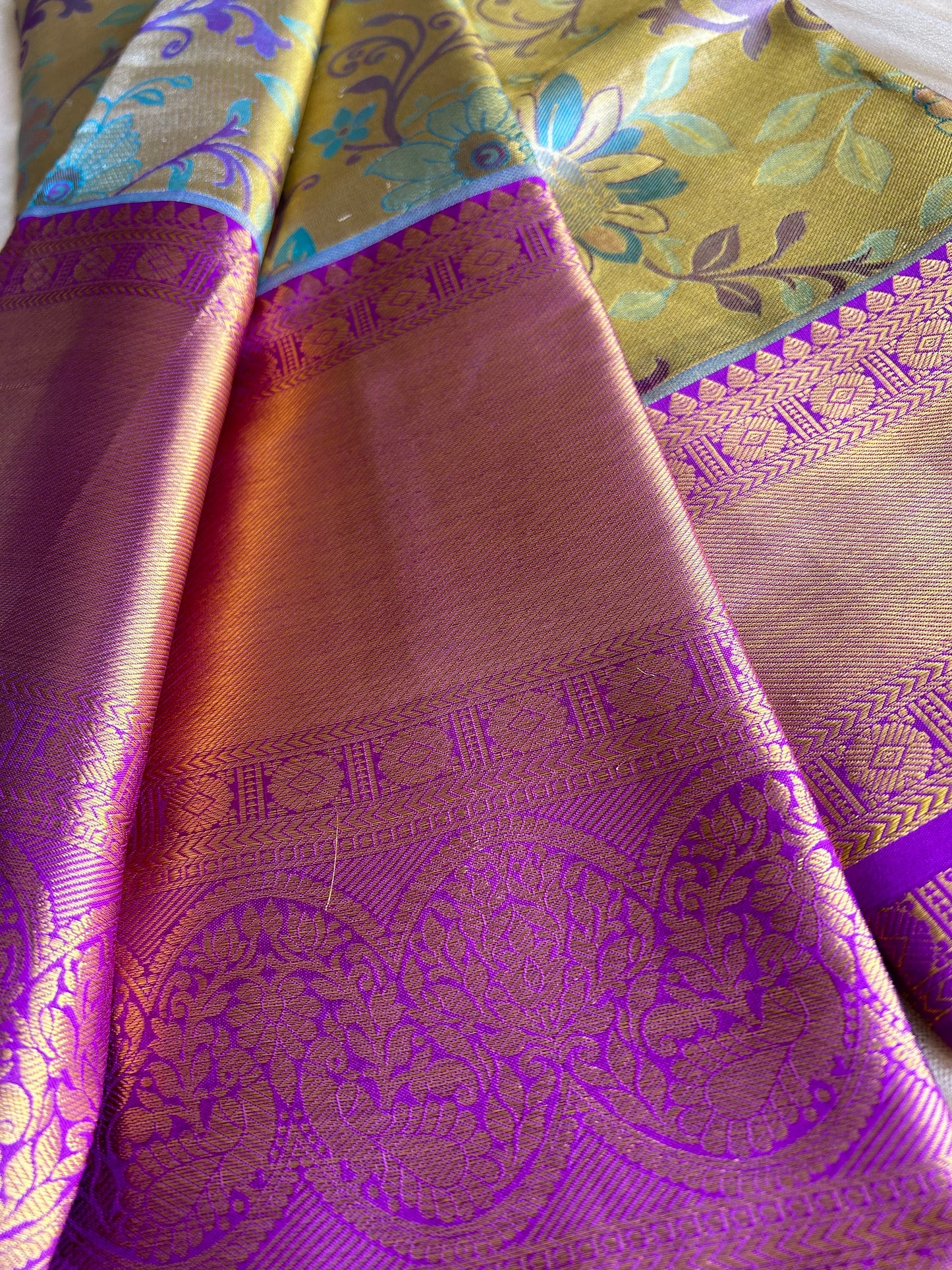 Bangalore Brocade Pure silk Bridal Sarees