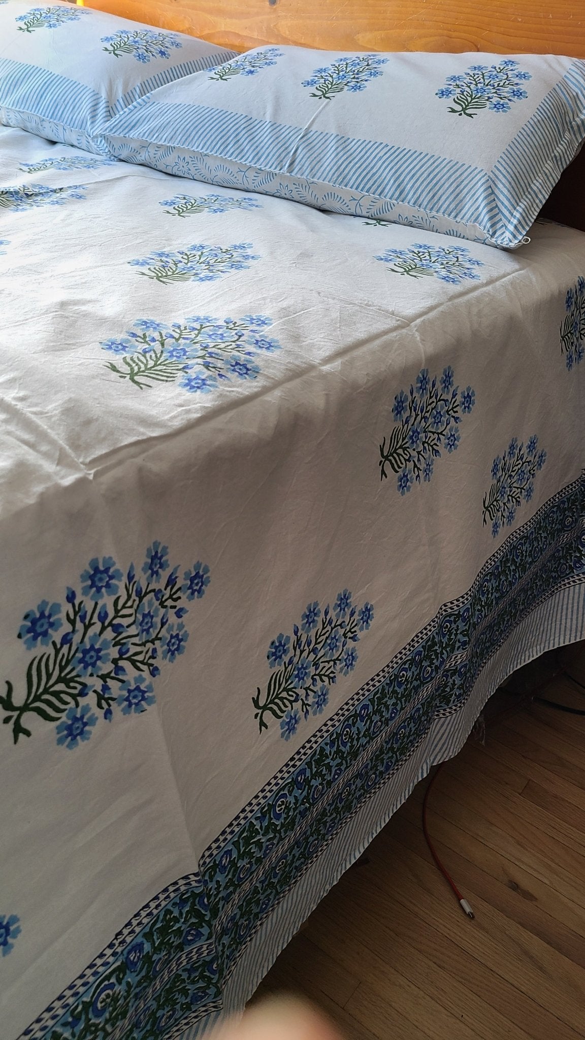 Timeless Elegance: Hand-Block Printed Bedsheets for Stylish Bedrooms - Indianidhi
