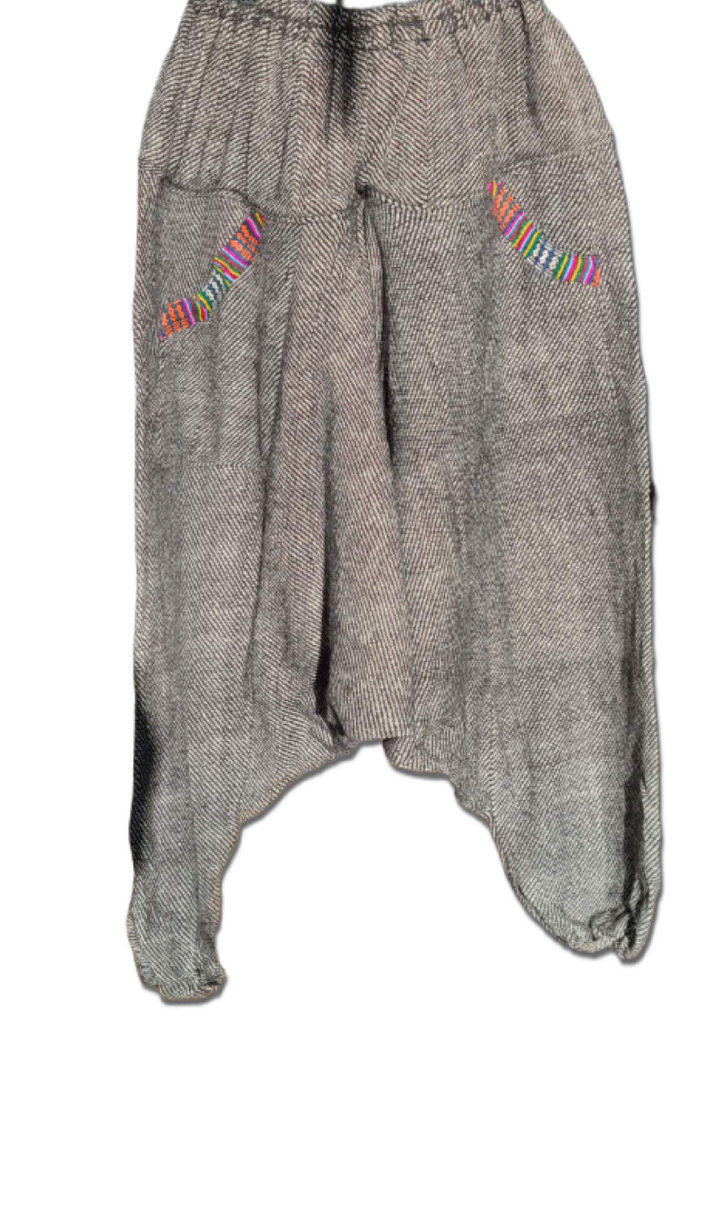 Handwoven Himachal Kullu Woolen Harem Pants