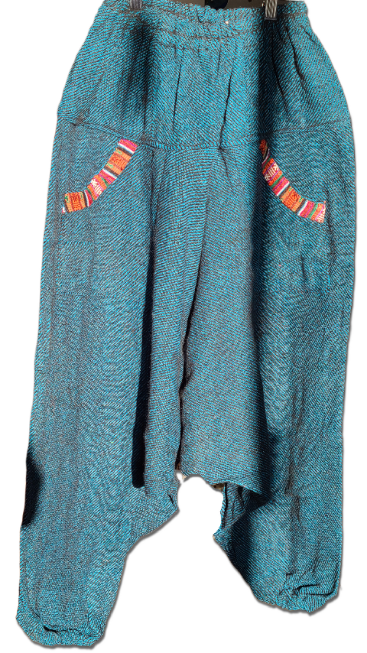 Handwoven Himachal Kullu Woolen Harem Pants