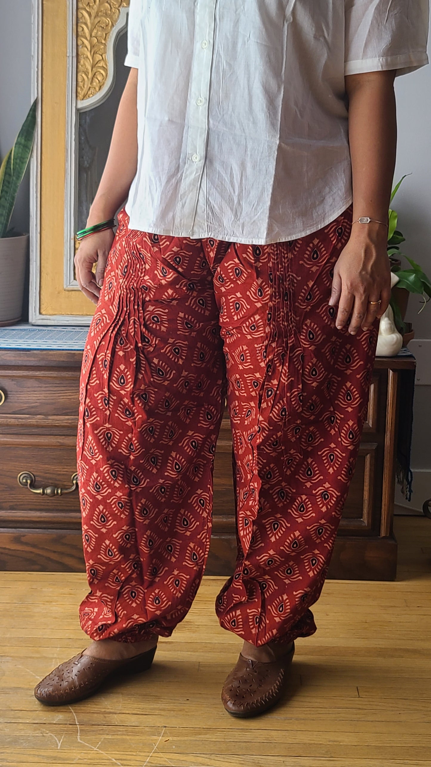 Afghan pants -Block printed