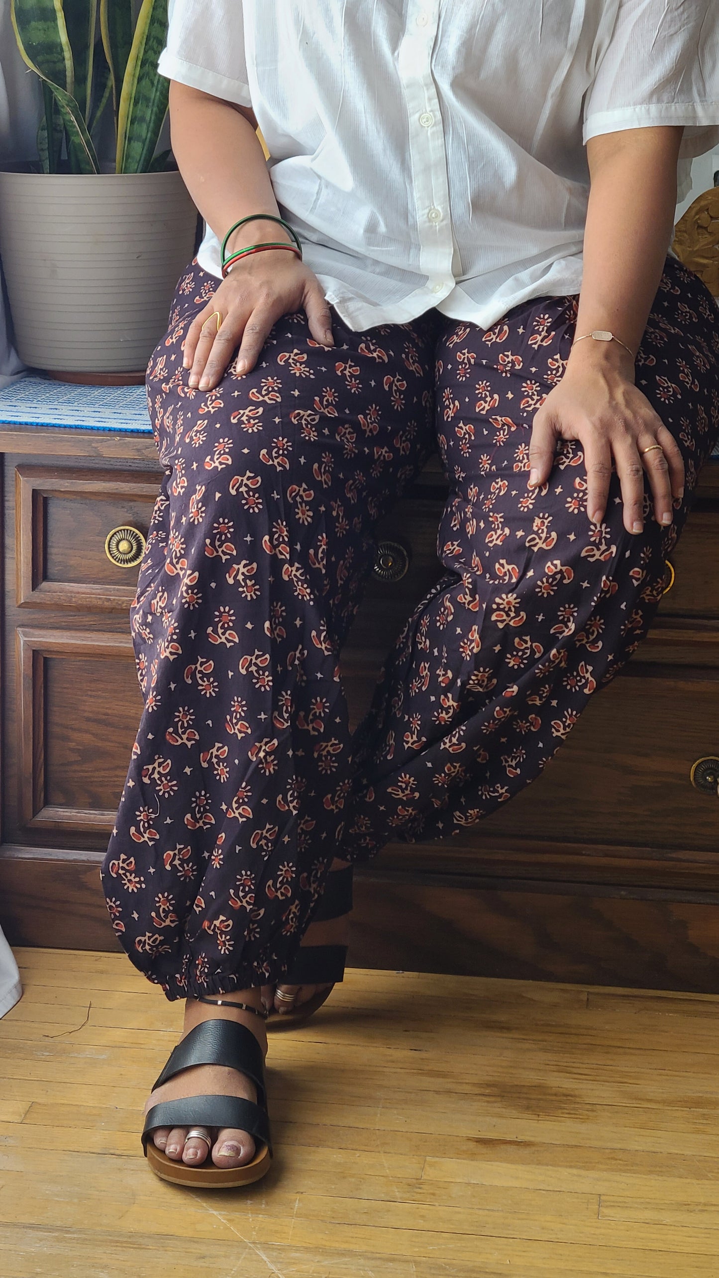 Afghan pants -Block printed