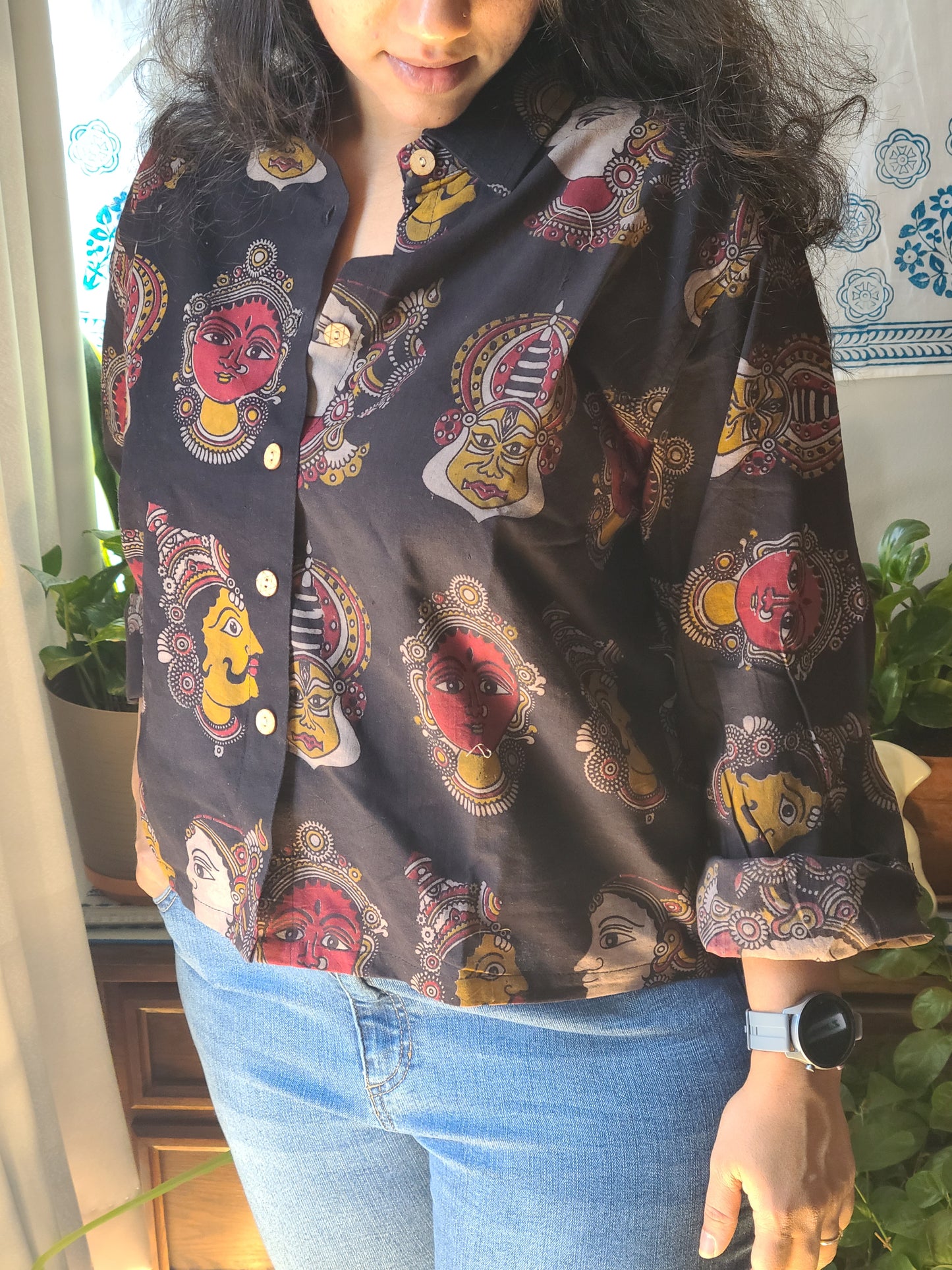 Womens Top Kalamkari prints