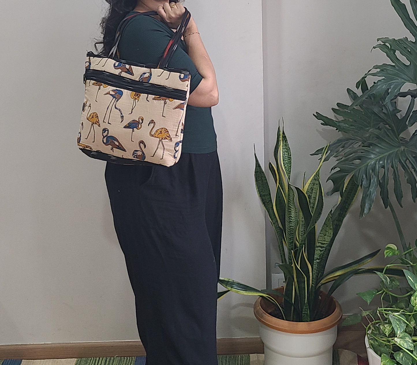 Kalamkari quilted Bags