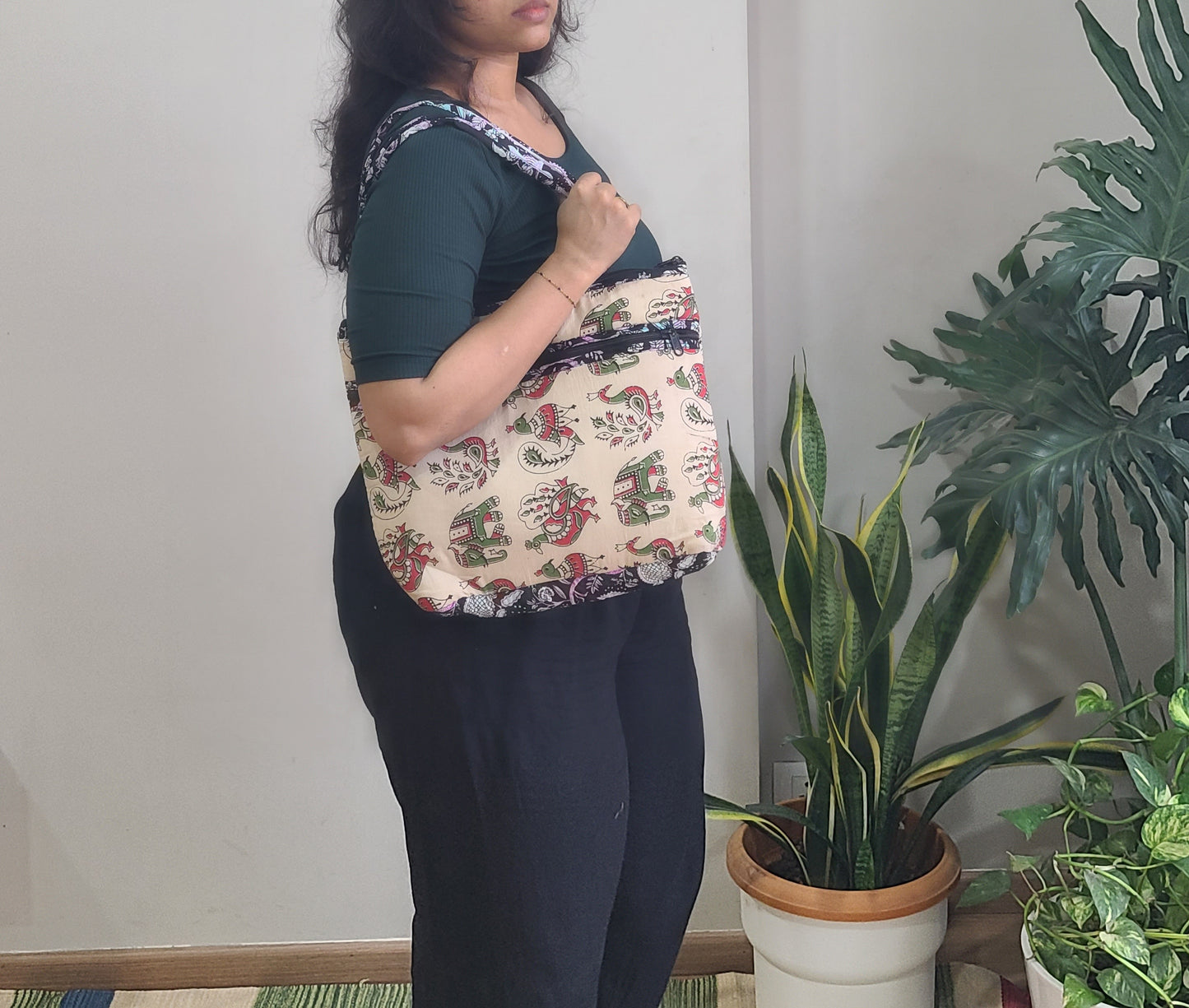 Kalamkari quilted Bags