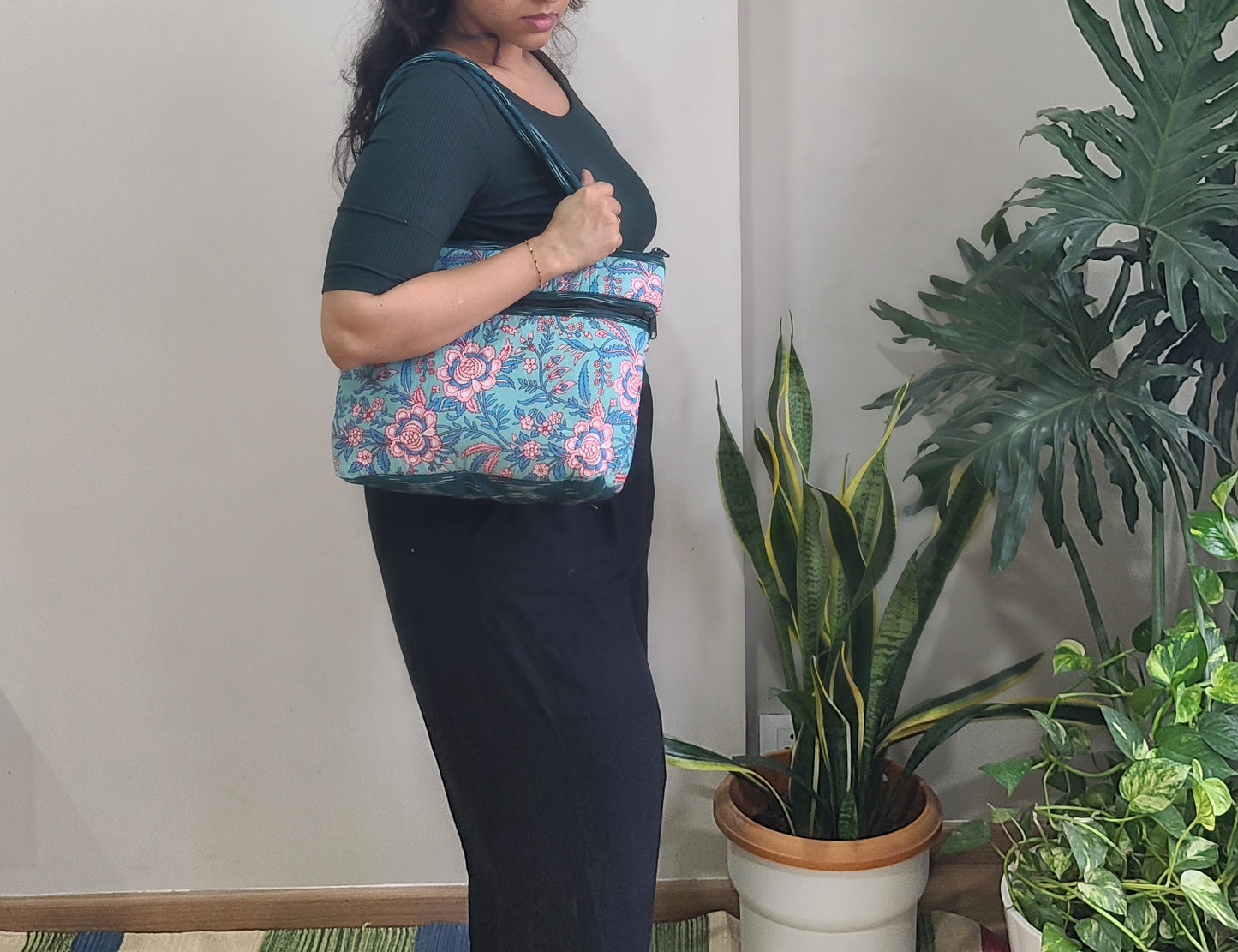 Kalamkari quilted Bags