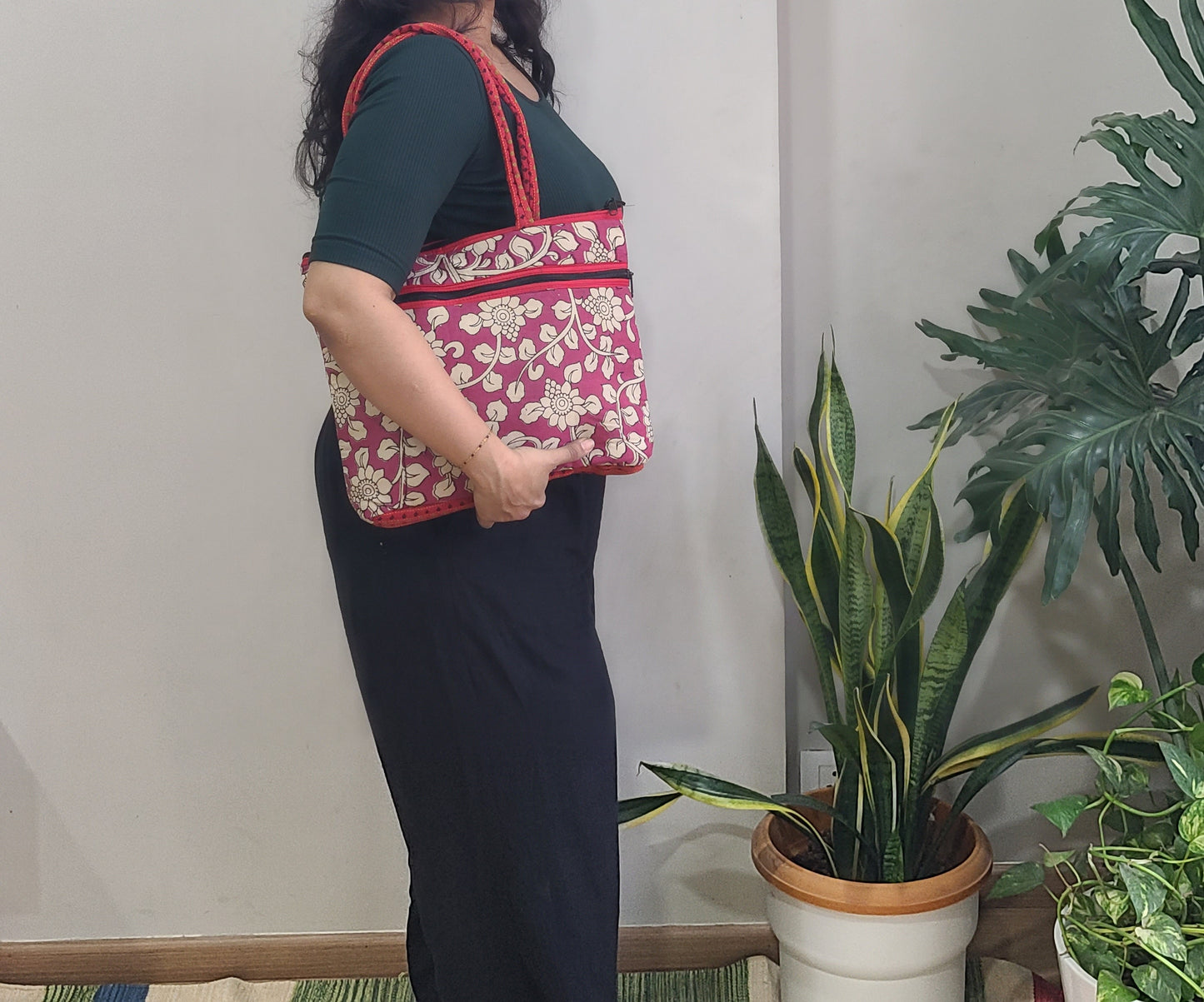 Kalamkari quilted Bags