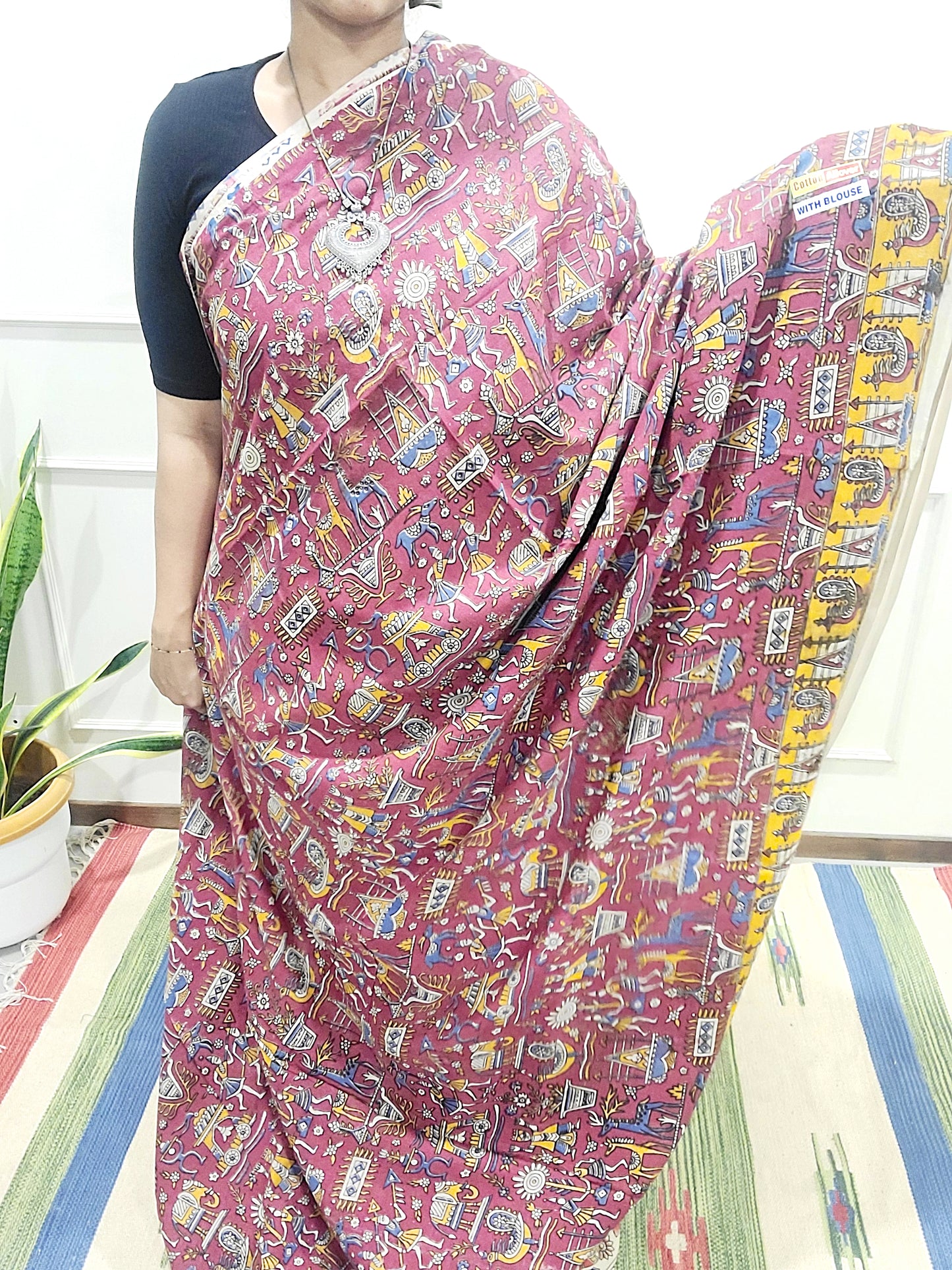 Kalamkari Cotton Saaree