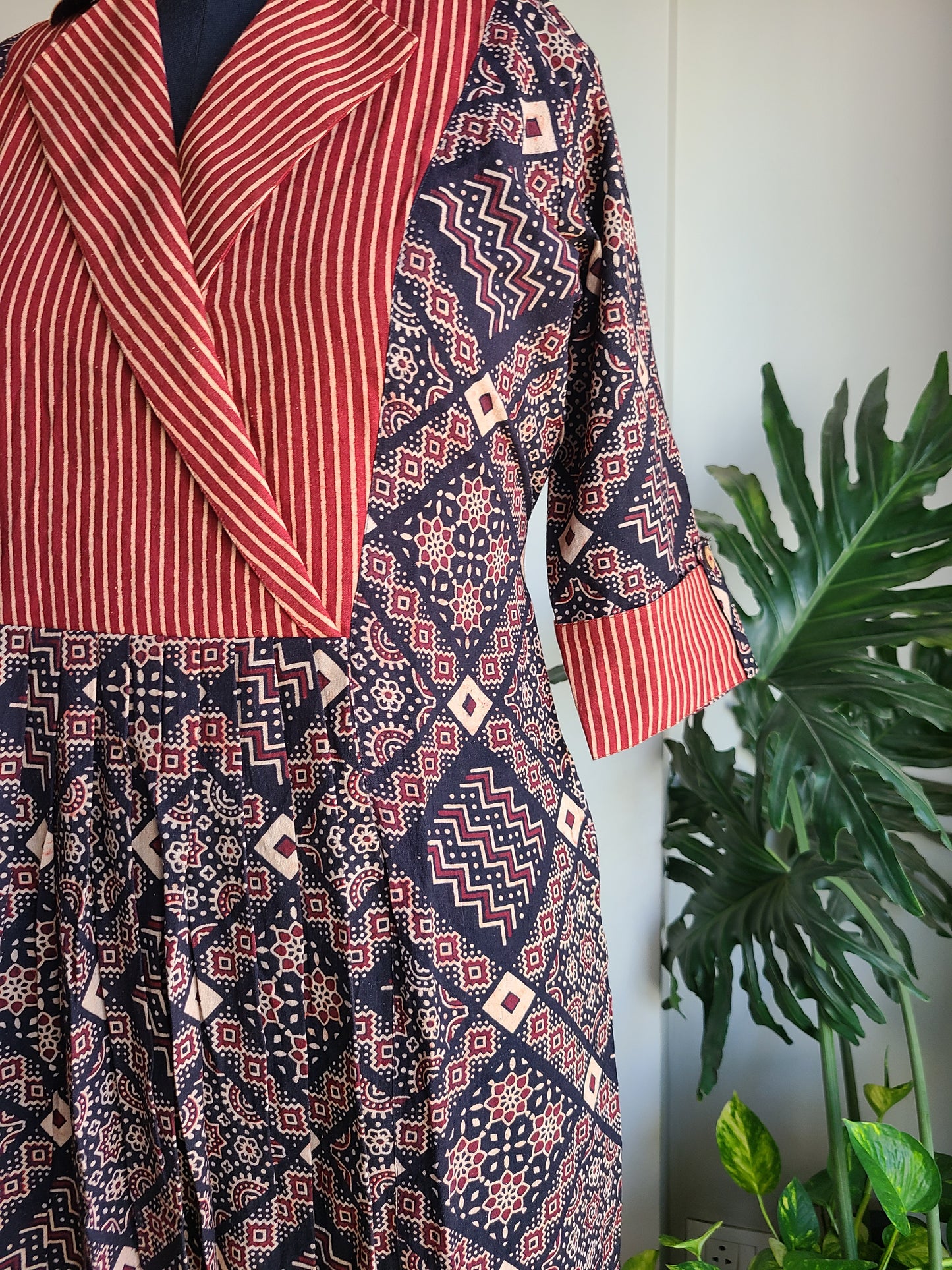 Block printed Dress