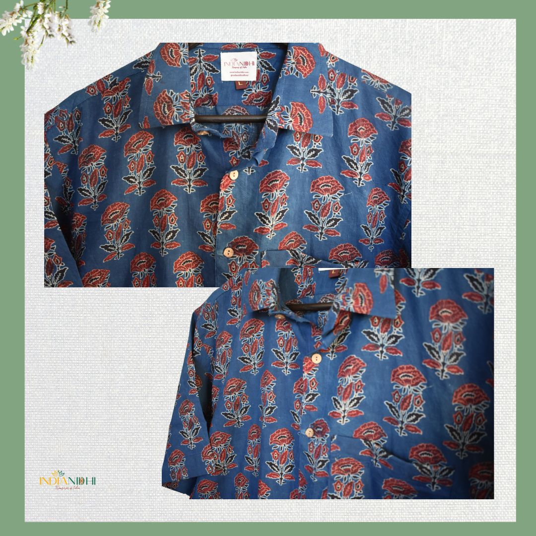 Hand Block Printed Shirts - Unique and Stylish Designs