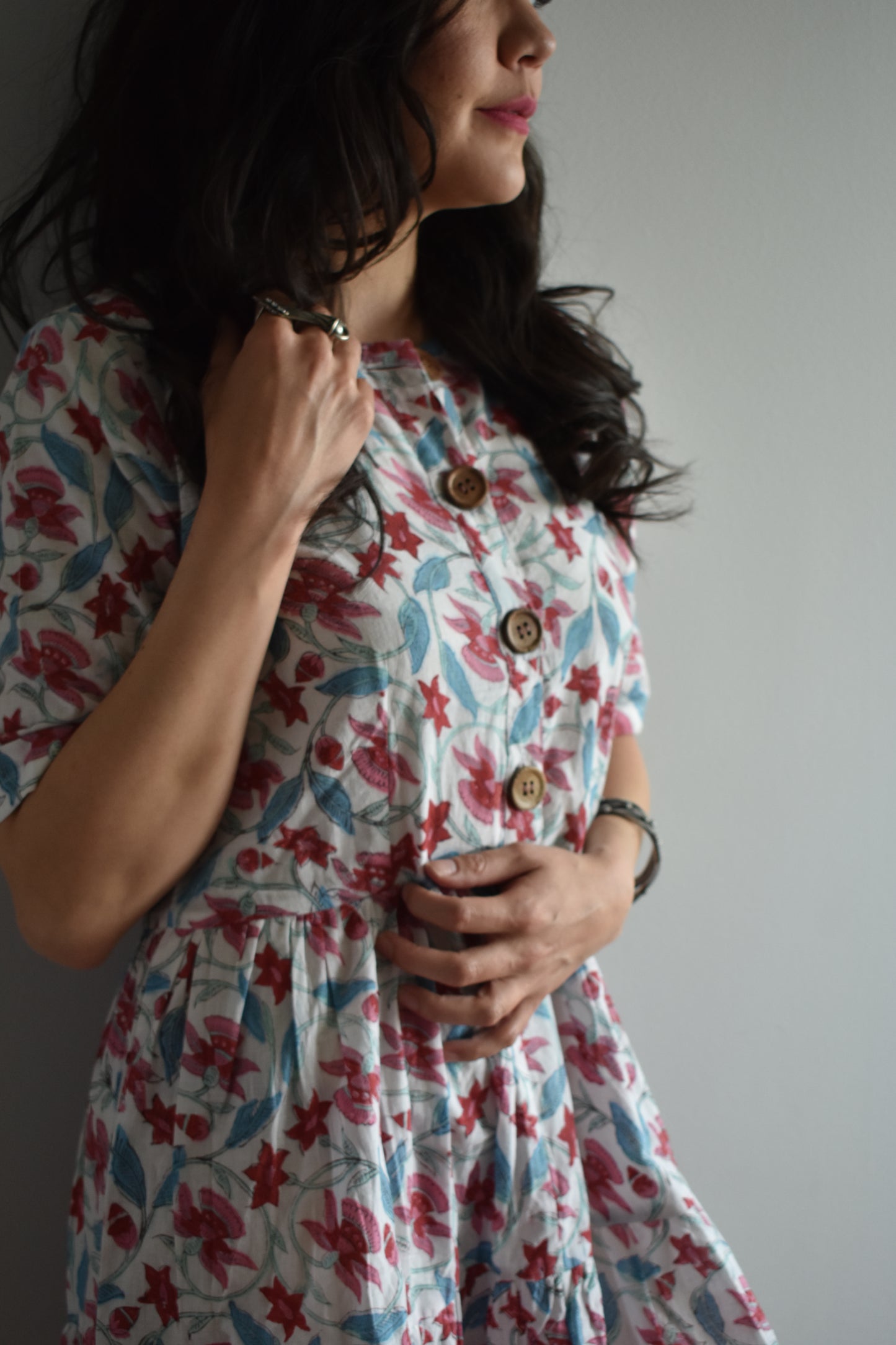 Block printed Dress