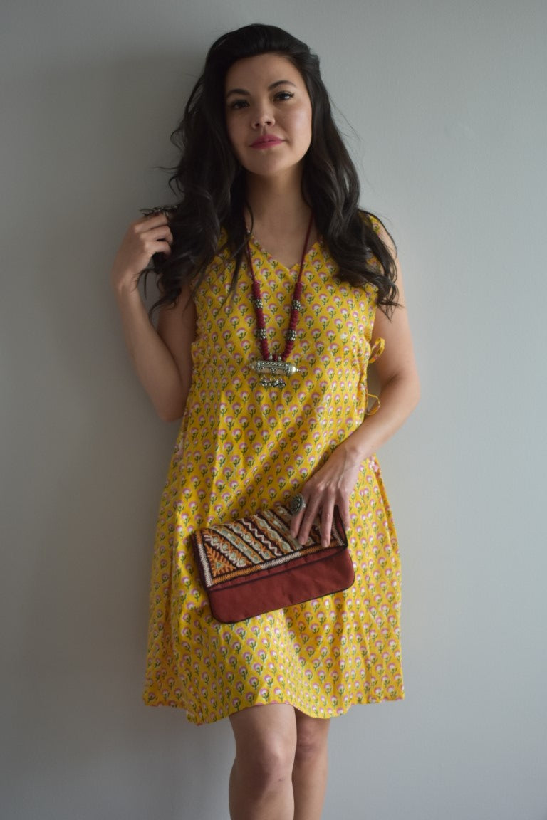 Block printed Dress