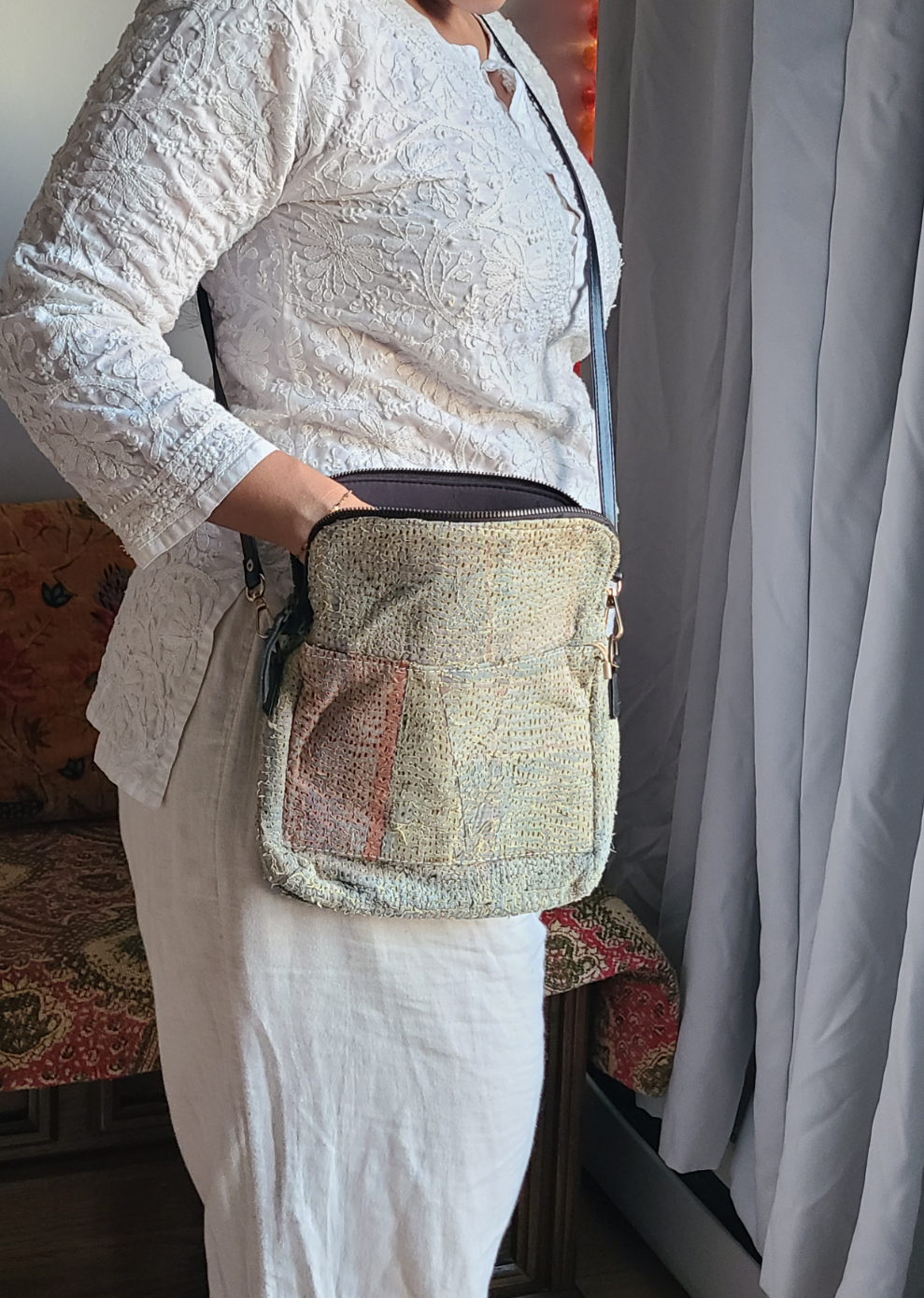 Kantha Sling bag