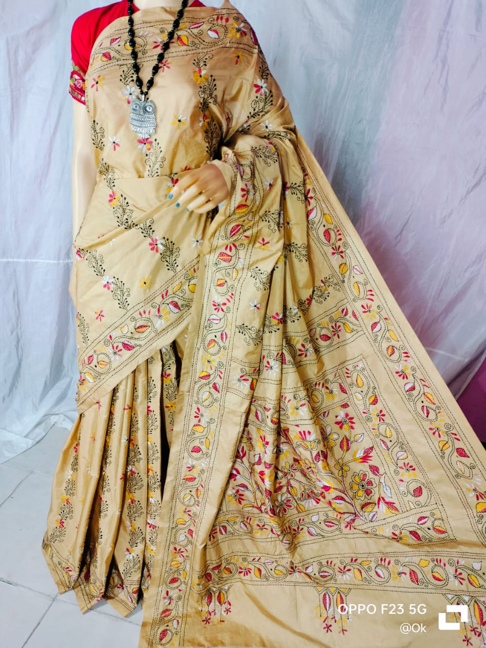 Kantha Silk Sarees