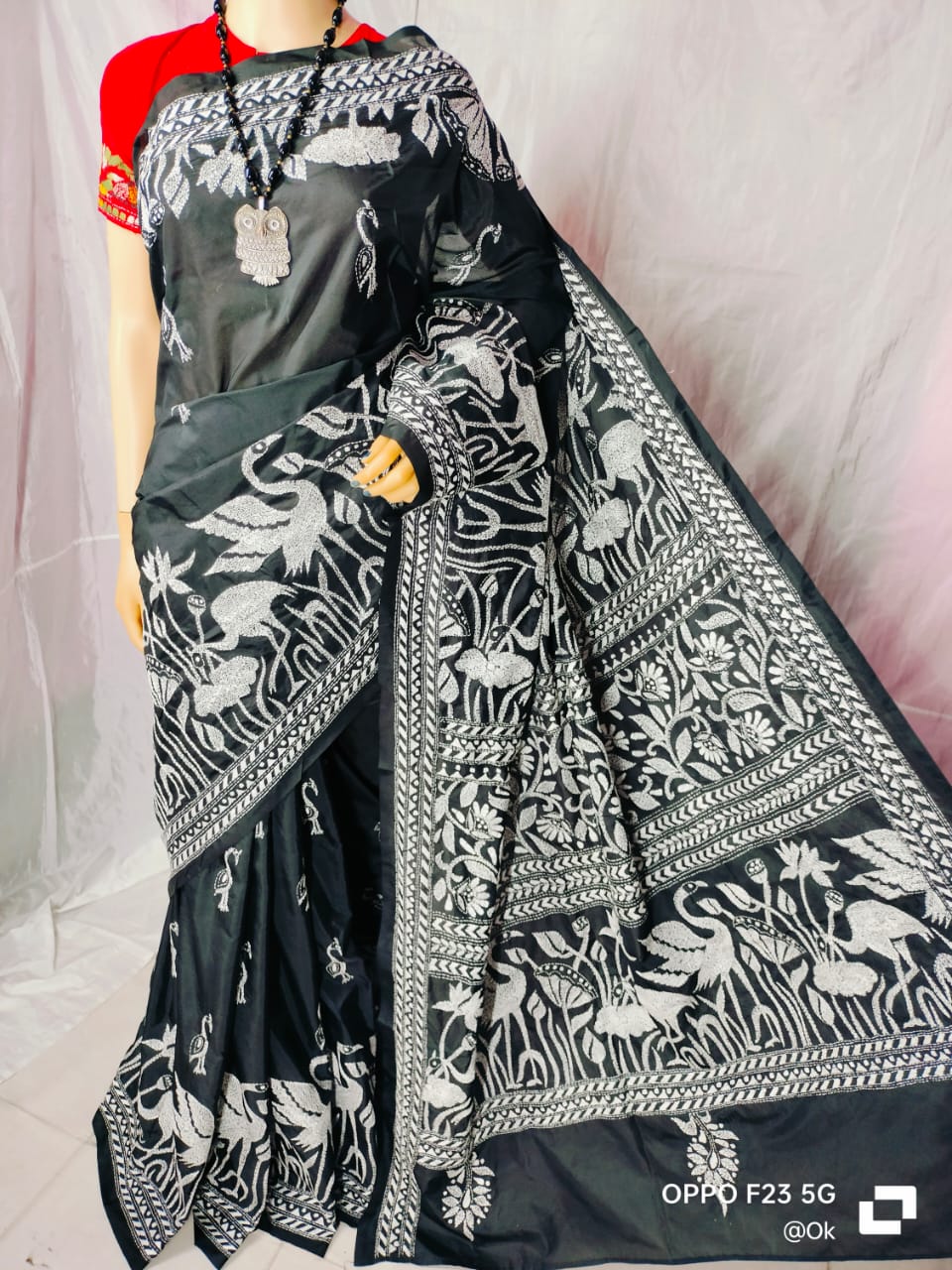 Kantha Silk Sarees