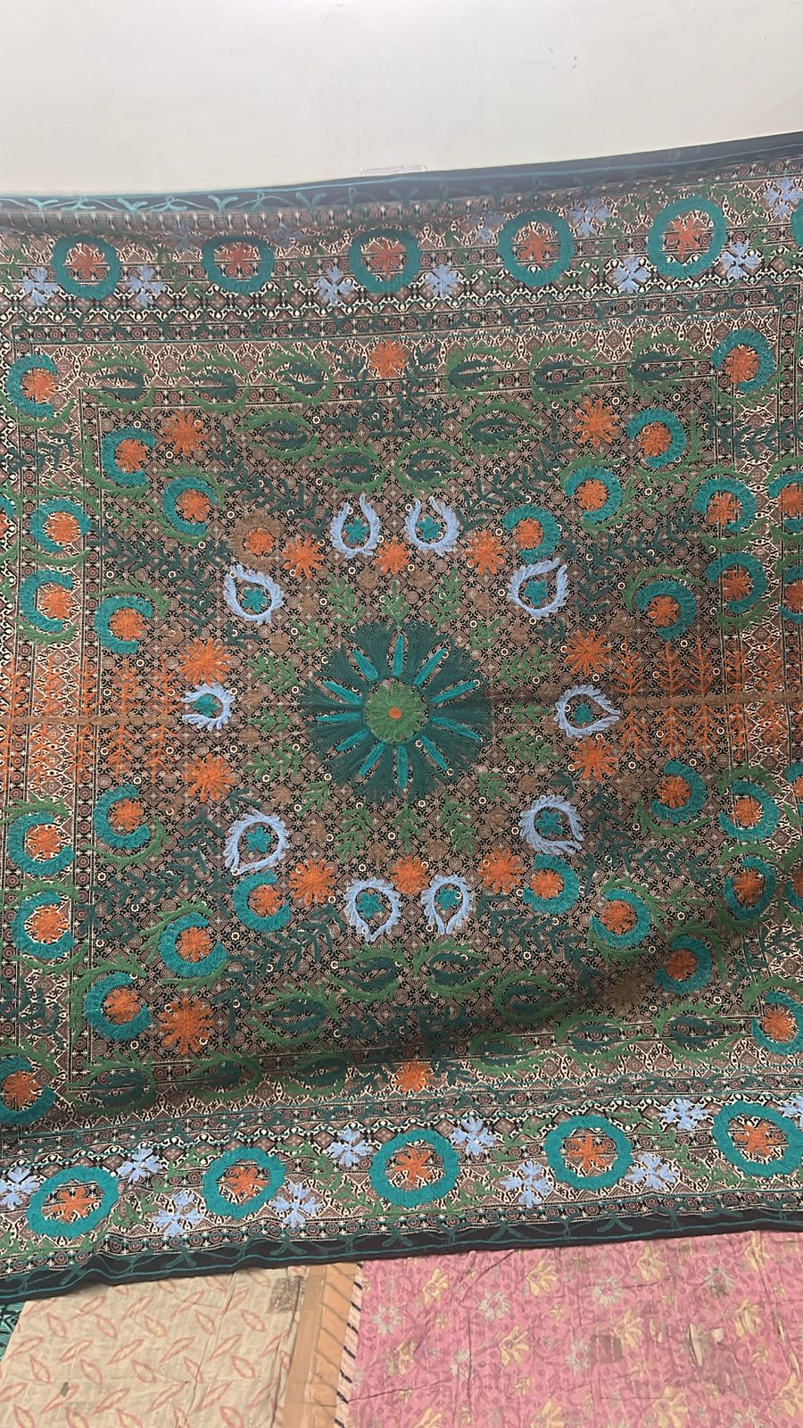 Wholesale order Suzani Ajrakh Quilts 10 , billed for 20kgs