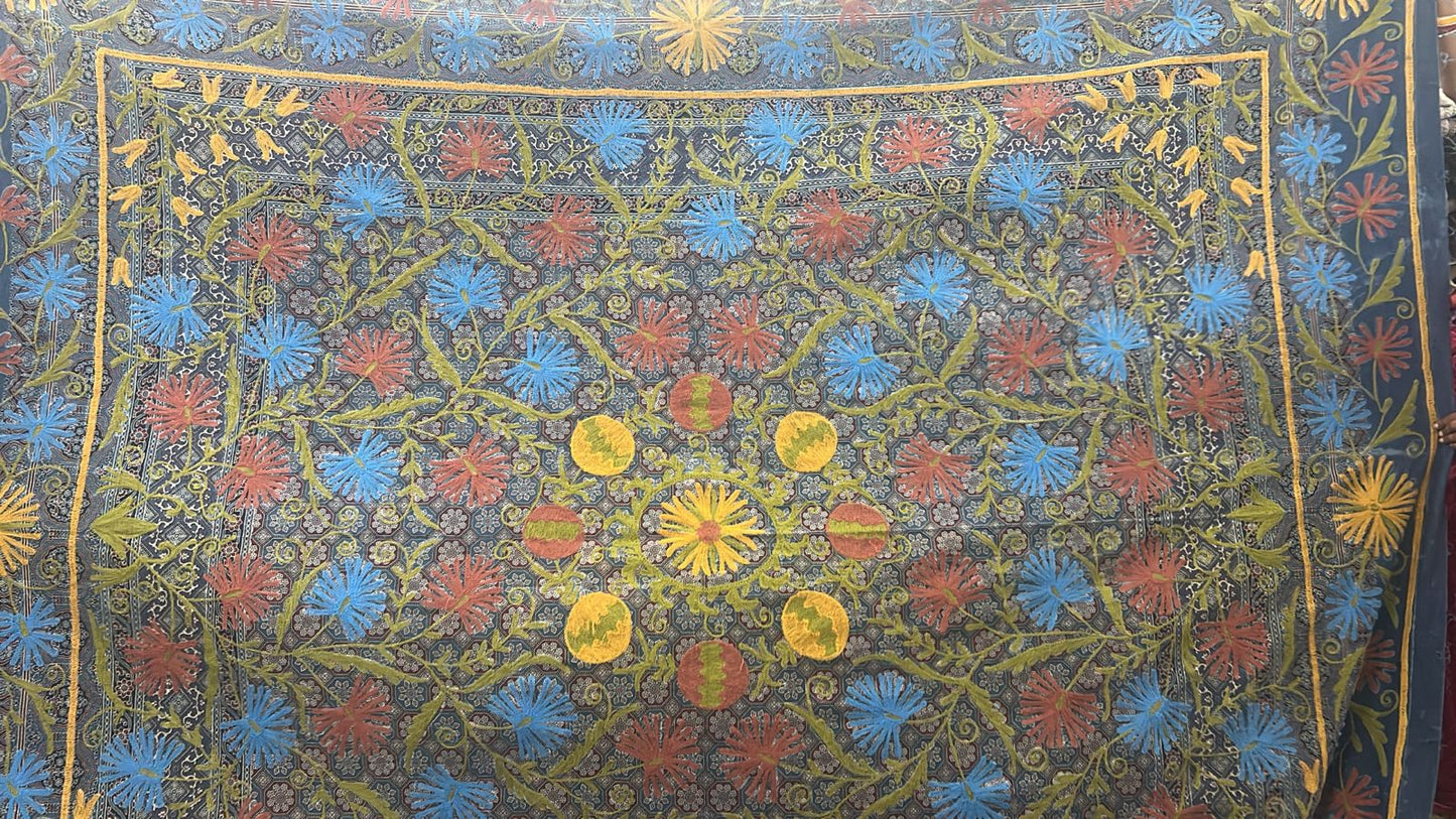 Wholesale order Suzani Ajrakh Quilts 10 , billed for 20kgs