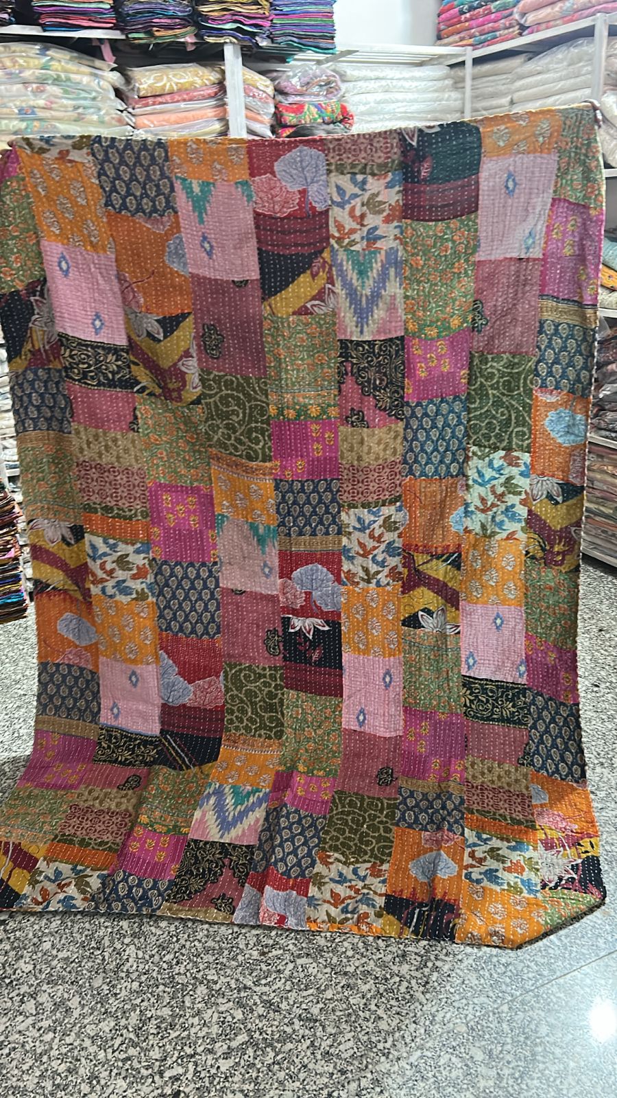 CUSTOM ORDER -  Kanthas - 2 and 2 cushion covers