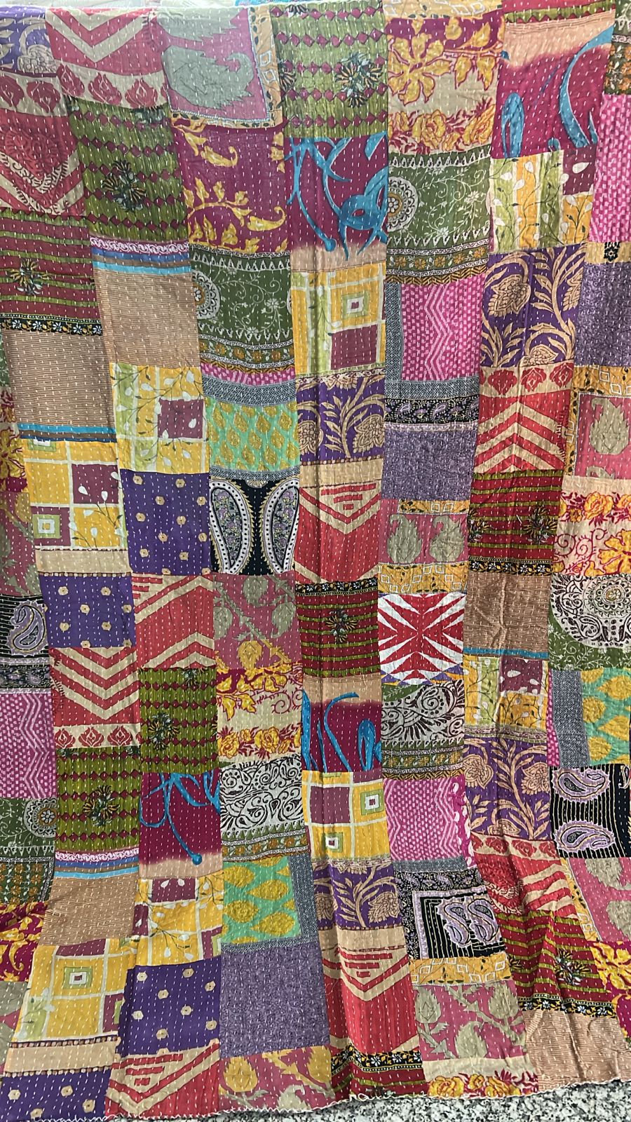 CUSTOM ORDER -  Kanthas - 2 and 2 cushion covers