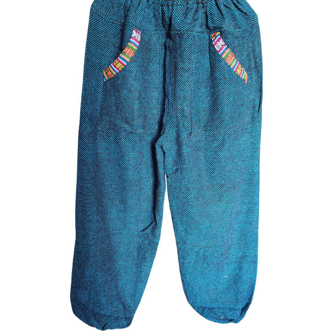 Handwoven Himachal Kullu Woolen Pants