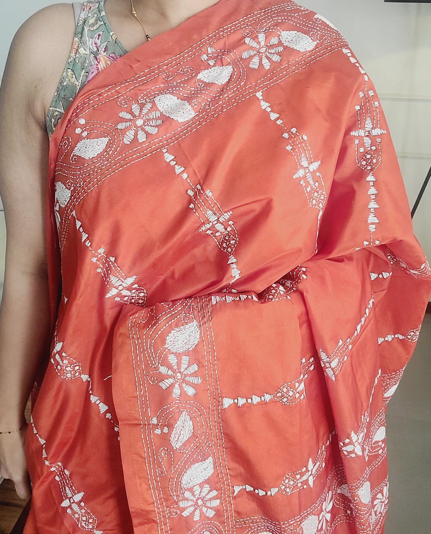 Kantha Silk Sarees