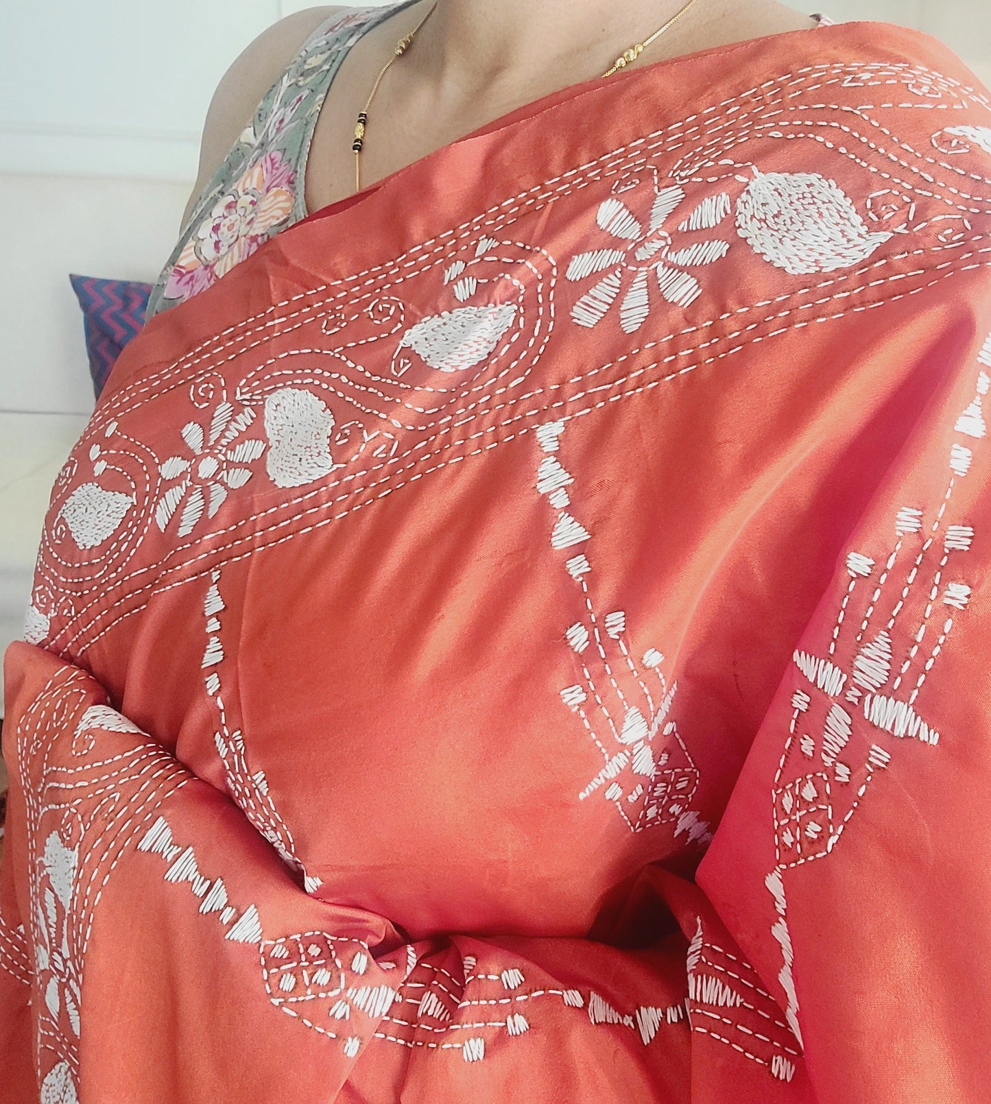 Kantha Silk Sarees