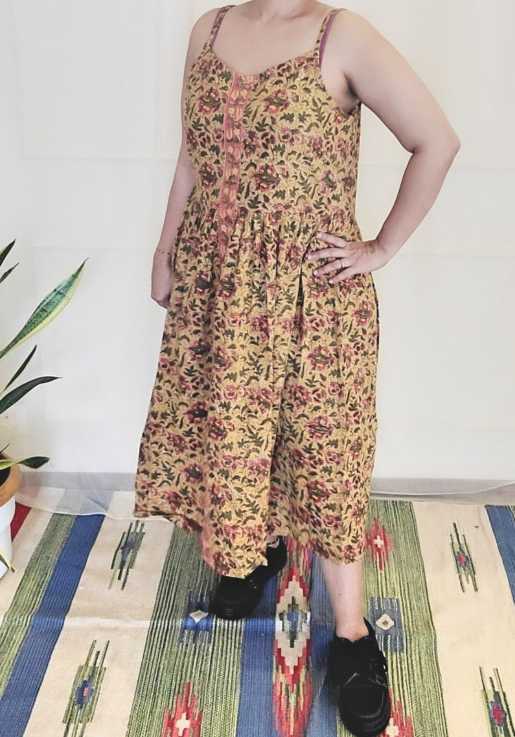 Block printed Dress