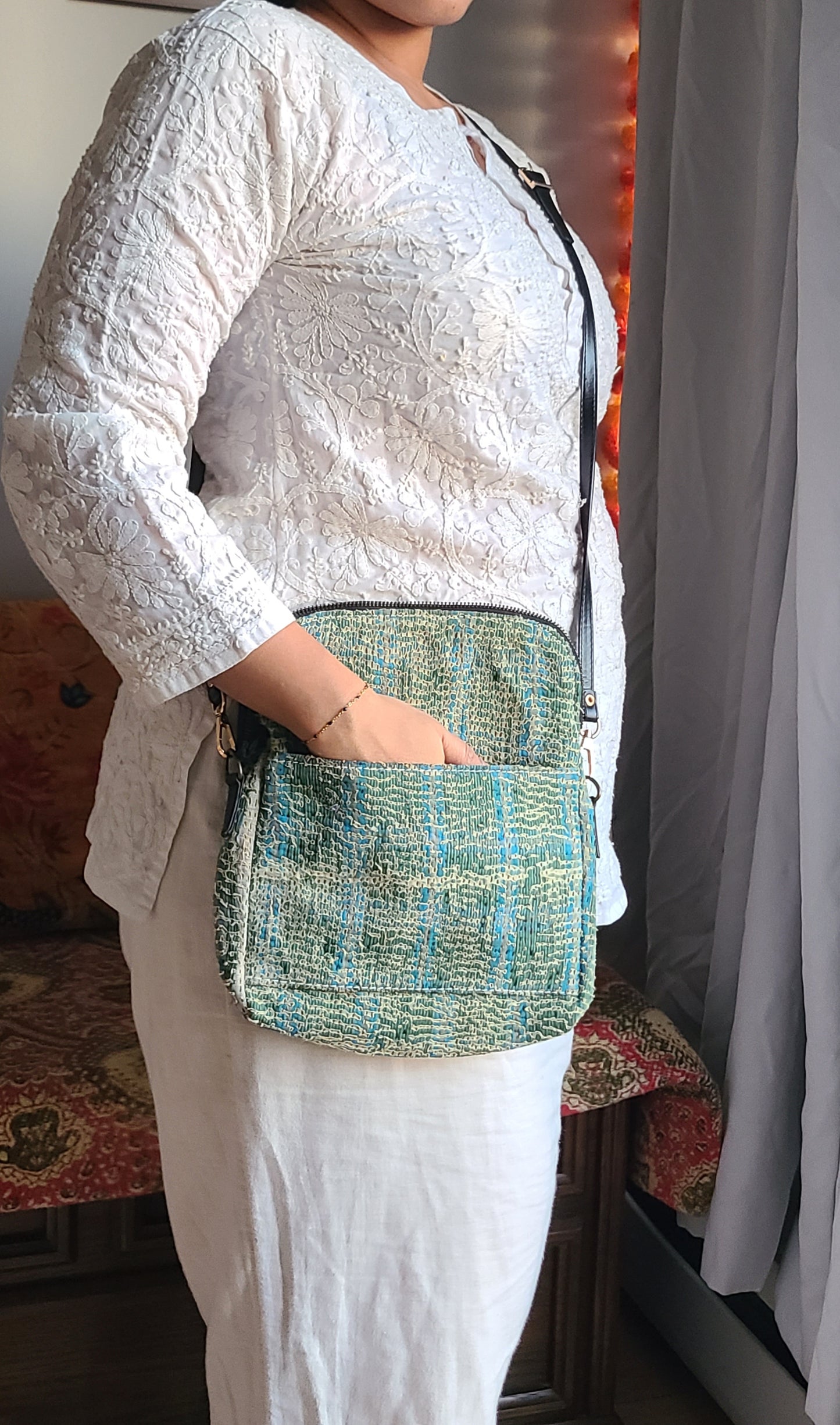 Kantha Sling bag