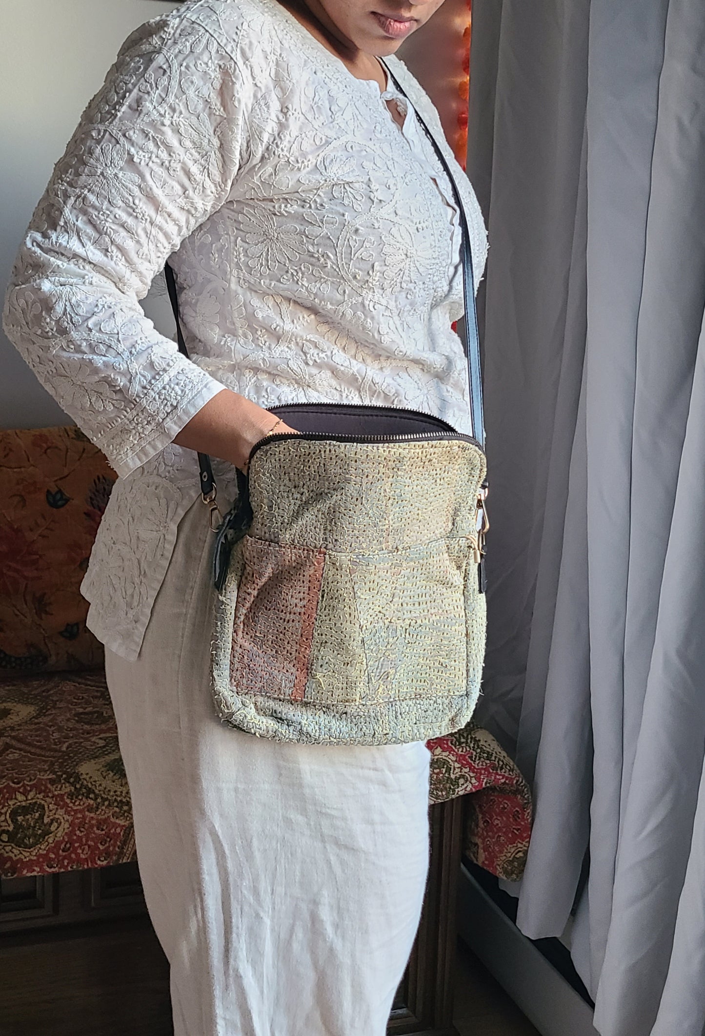 Kantha Sling bag