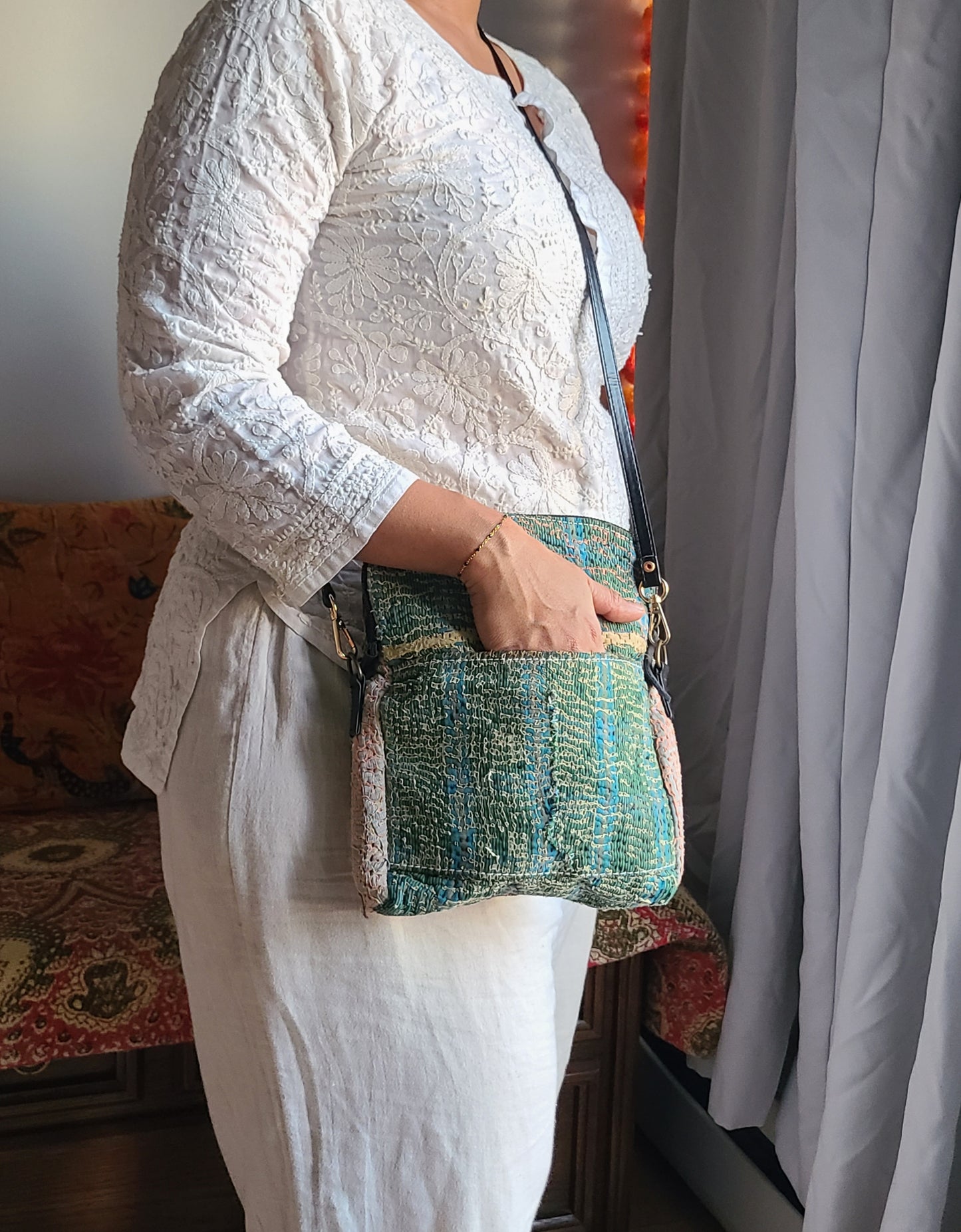 Kantha Sling bag