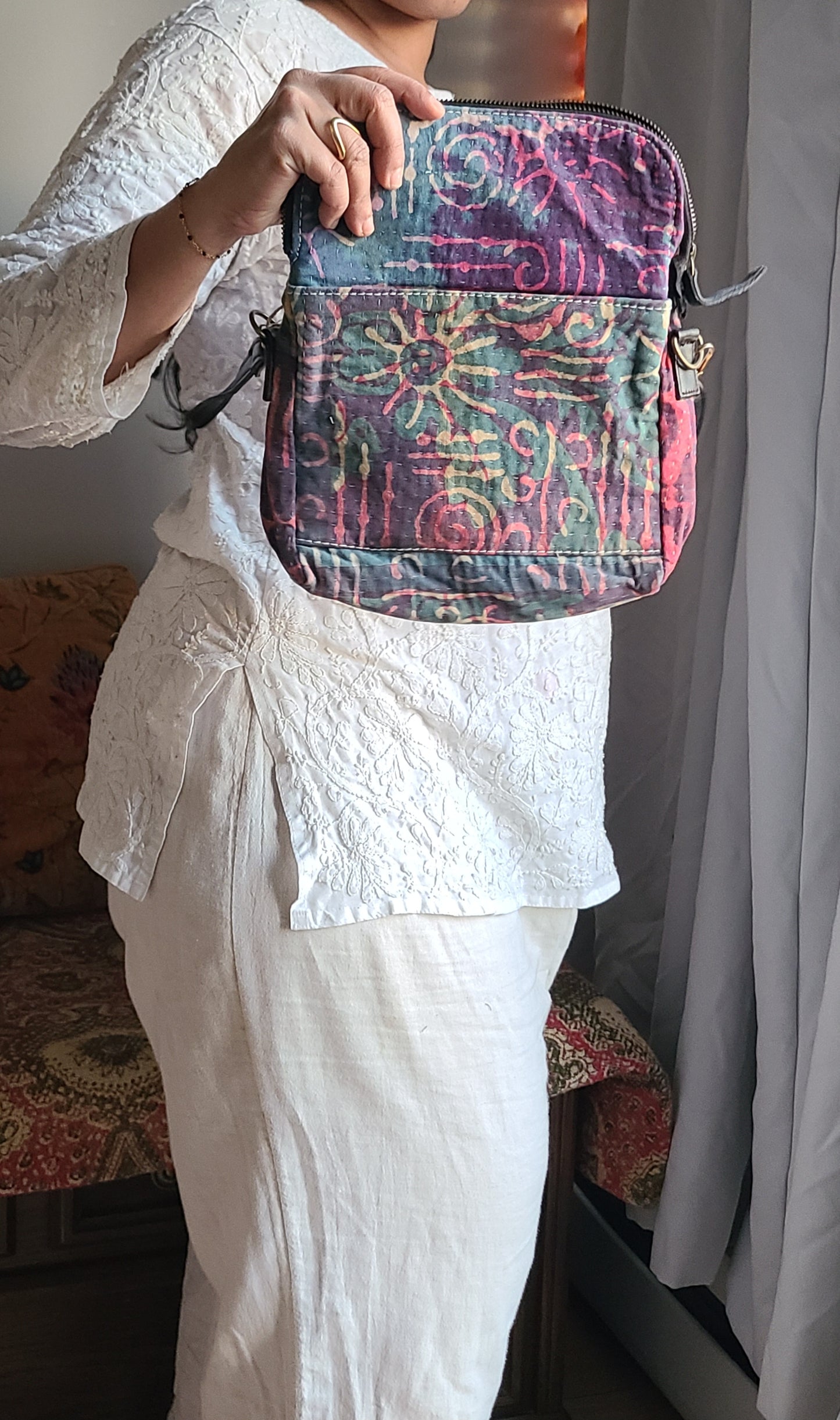 Kantha Sling bag